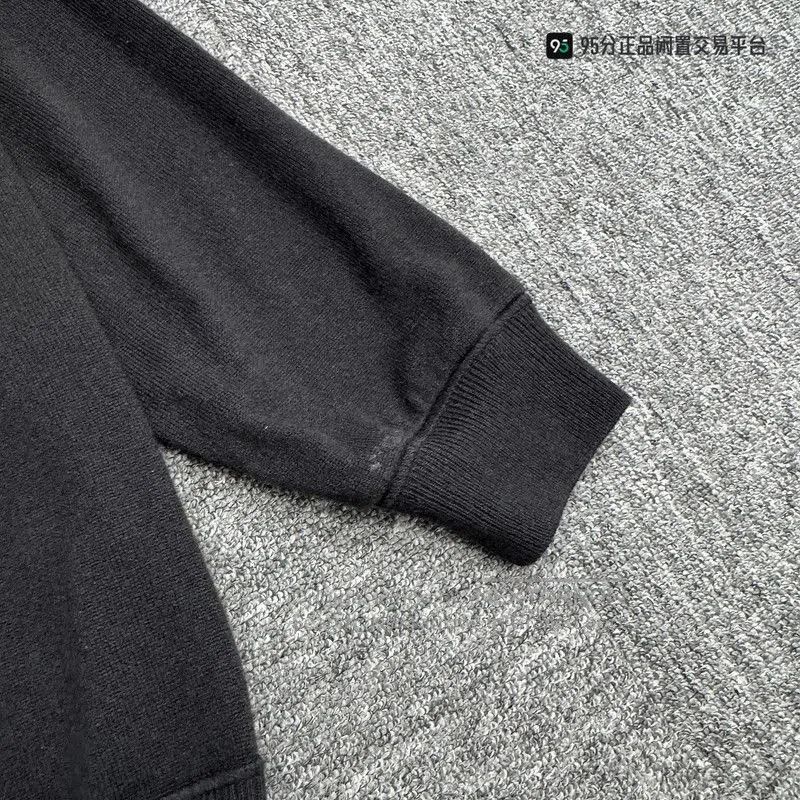 Loro Piana Loro Piana Unisex Black Round Neck Knit Sweater. Size US XL / EU 56 / 4 - 3 Thumbnail