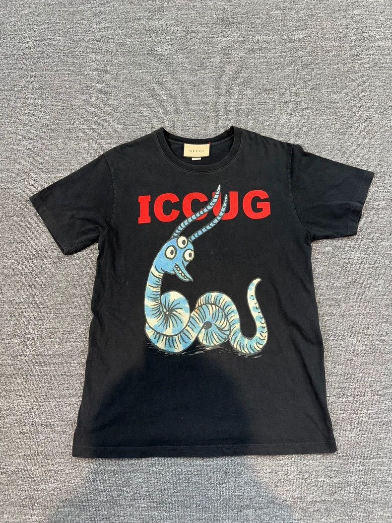 Gucci Gucci Three-eyed snake and worm short sleeves 2502-Nextarro Size US XS / EU 42 / 0 - 1 Thumbnail
