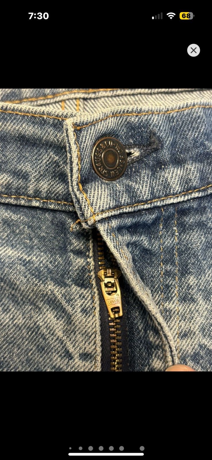 Levi's Vintage Clothing ***FINAL DROP***RARE 80s LEVIS PATCHWORK DISTRESS DENIM 36 Size US 36 / EU 52 - 19 Thumbnail