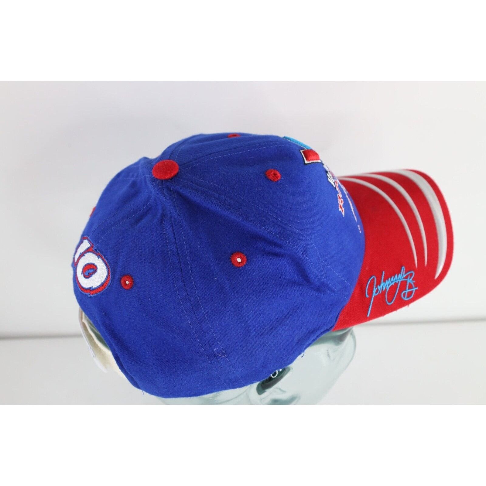 Vintage Vintage Y2K 2003 NASCAR Johnny Benson Valvoline Hat Size ONE SIZE - 7 Thumbnail
