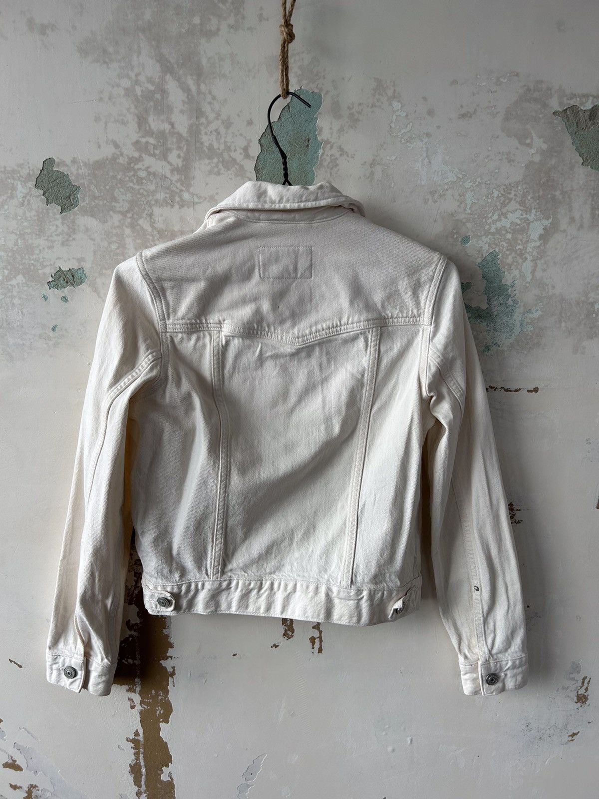Allsaints ALL SAINTS MILK DENIM JACKET Size XS / US 0-2 / IT 36-38 - 5 Thumbnail