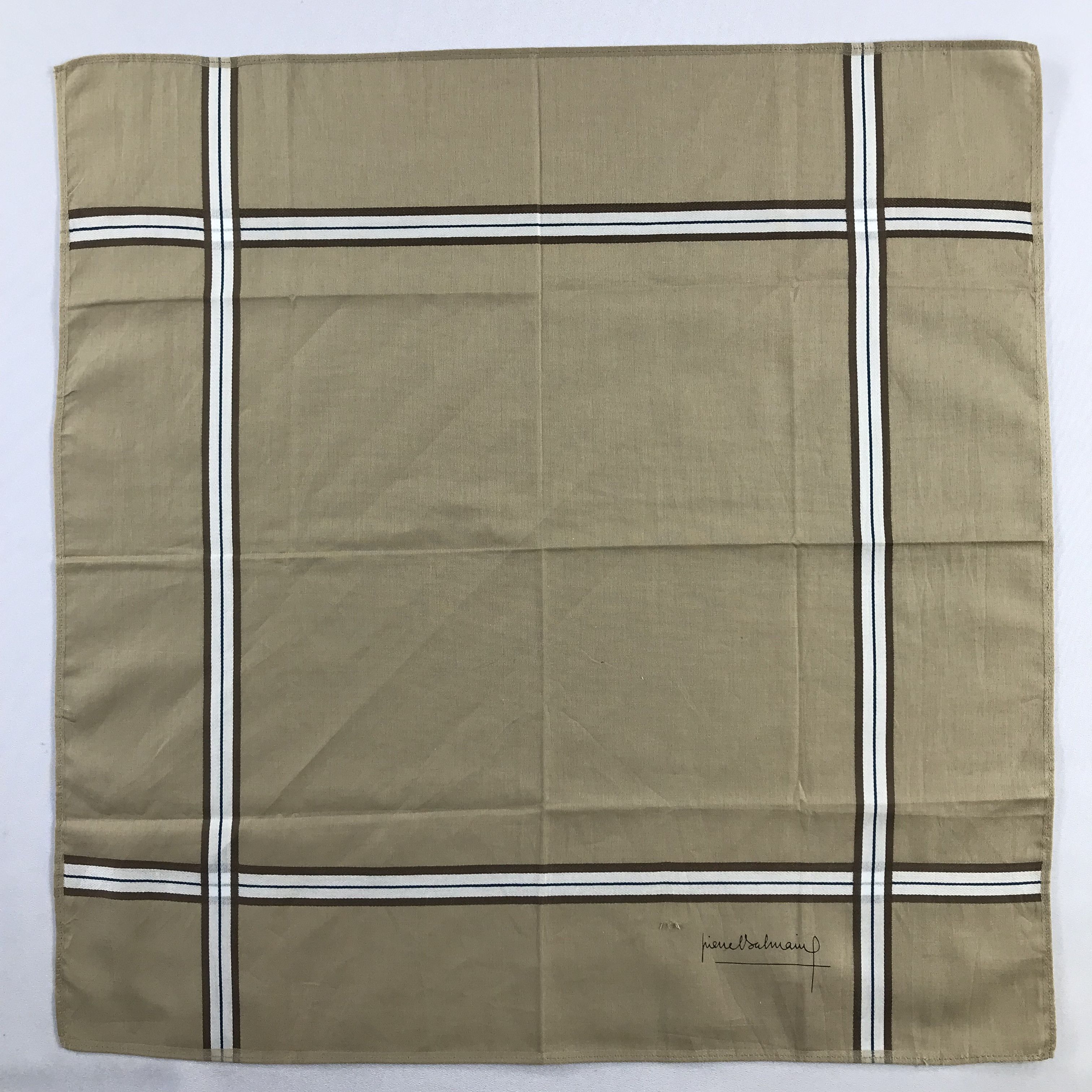 Pierre Balmain Pierre Balmain Handkerchief / Bandana / Neckerchief C804 Size ONE SIZE - 3 Thumbnail