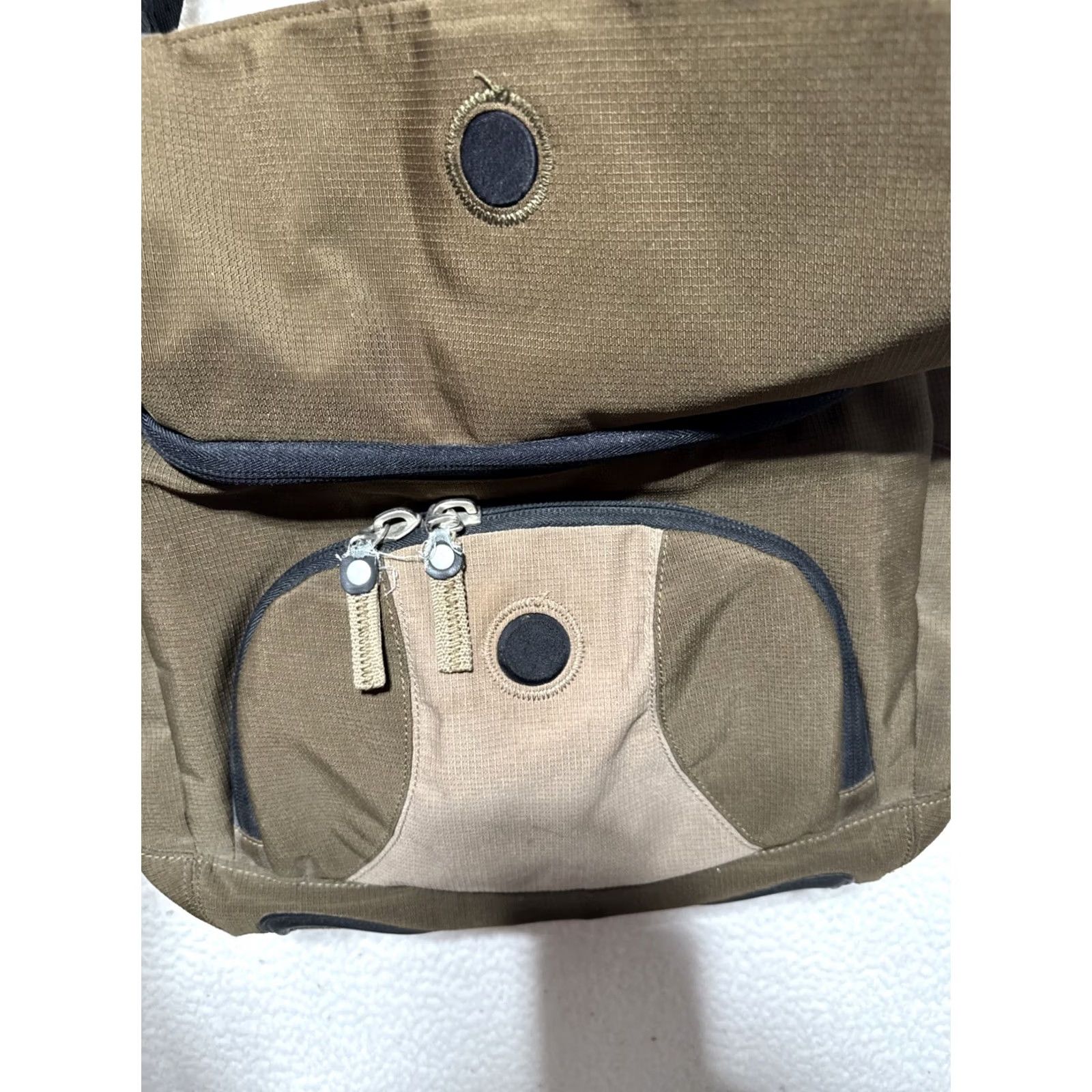 KEEN Keen Hybrid Transport Large Brown Crossbody Messenger Satchel Laptop Bag Mens Large Brown Canvas Transportation Laptop Bag KEEN Hybrid Transport Size ONE SIZE - 5 Thumbnail