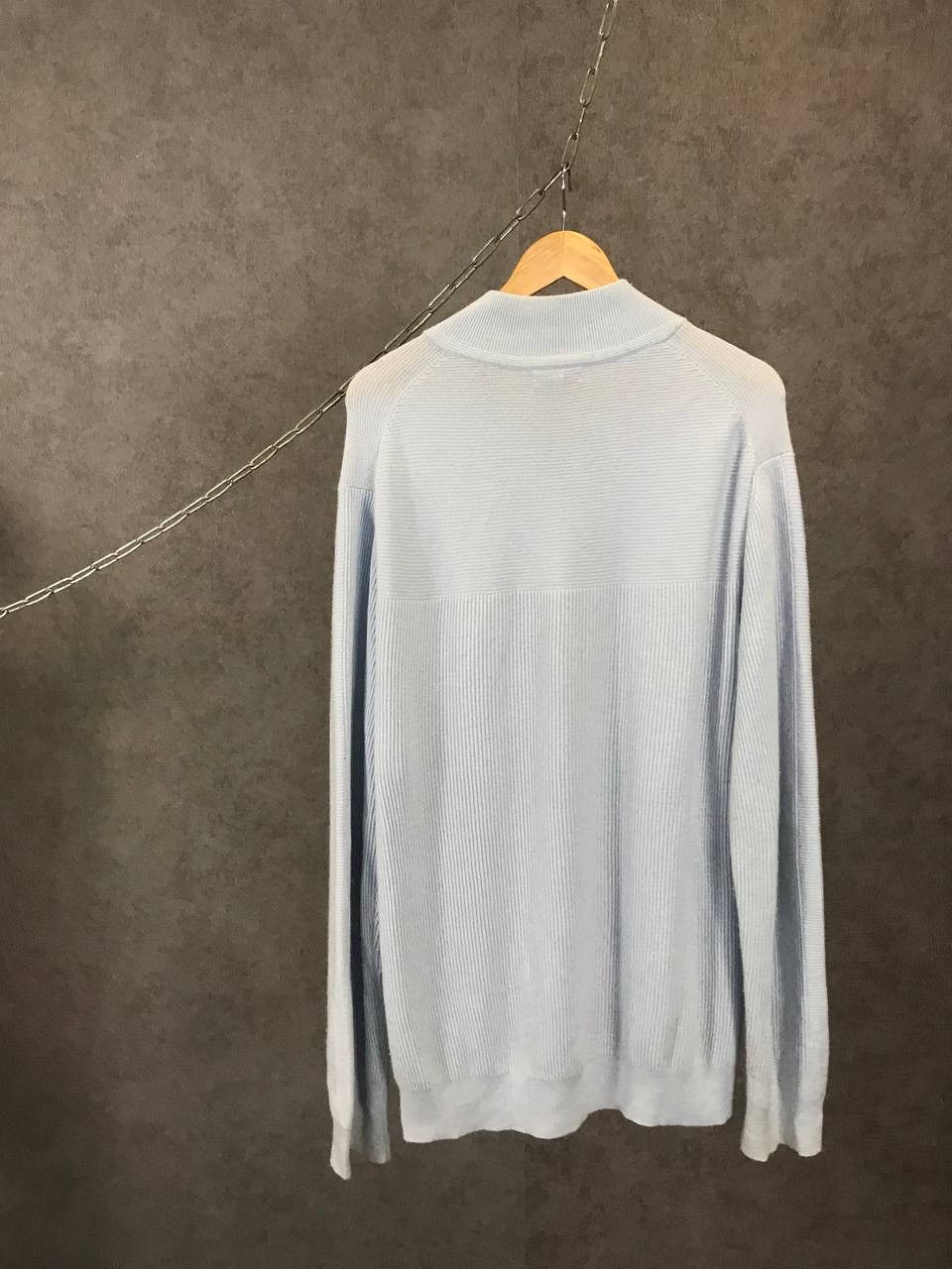 Reiss Reiss 1/3 zip designer wool sweater Size US XXL / EU 58 / 5 - 6 Thumbnail