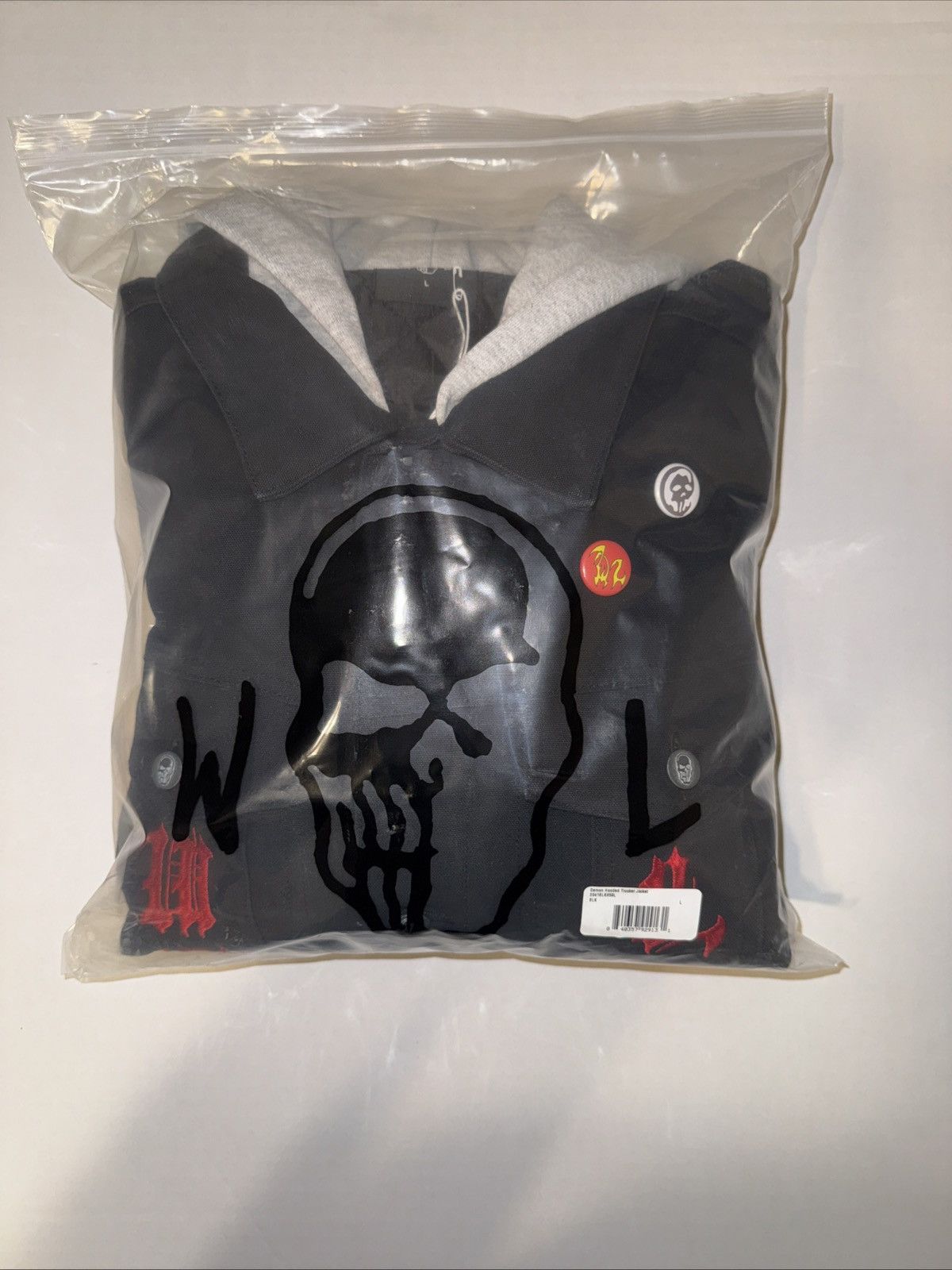 Warren Lotas Warren Lotas Demon Hooded Trucker Jacket NWT Size Large Size US L / EU 52-54 / 3 - 14 Thumbnail