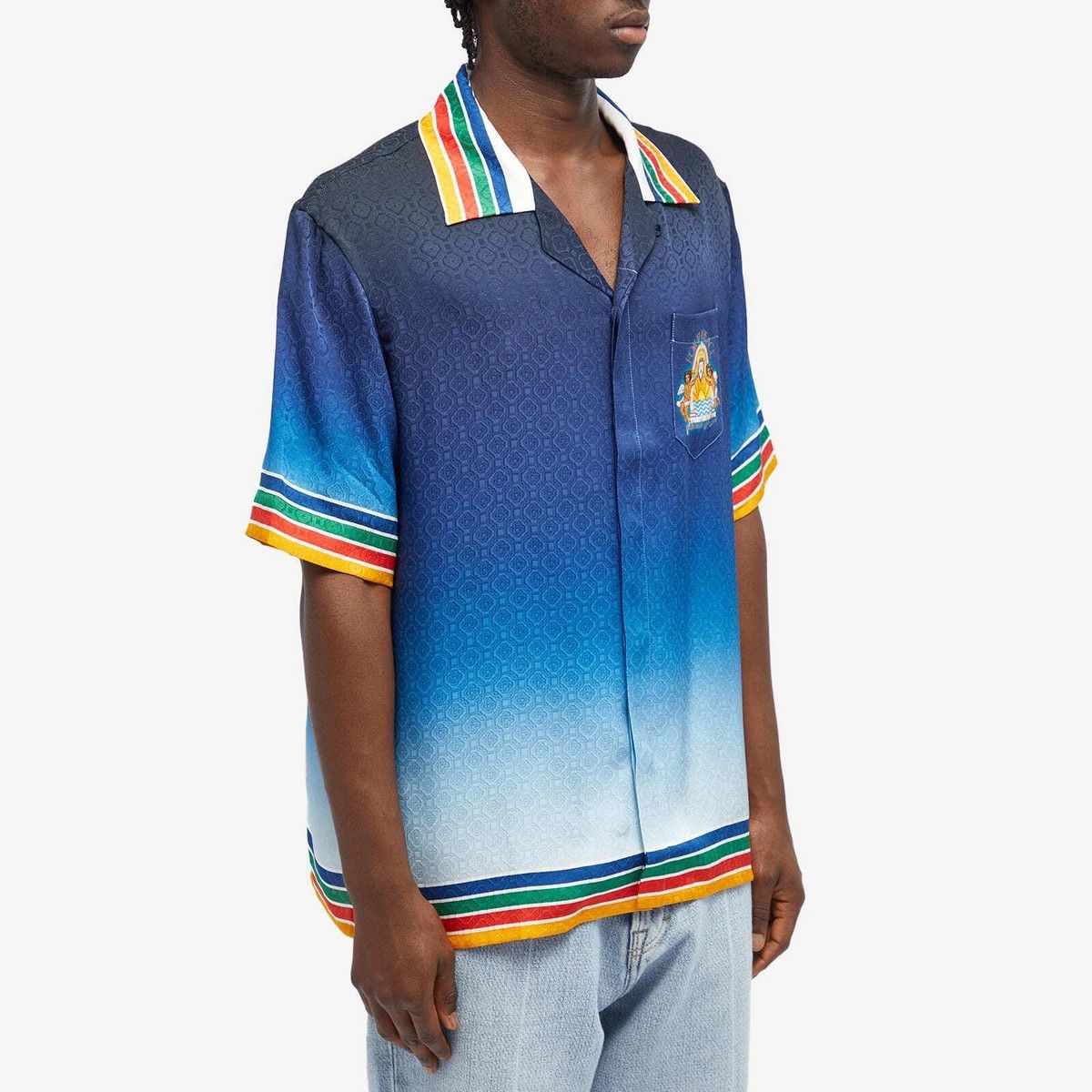 Casablanca o1y0526 Patterned Shirt in Multicolor Size US M / EU 48-50 / 2 - 3 Thumbnail