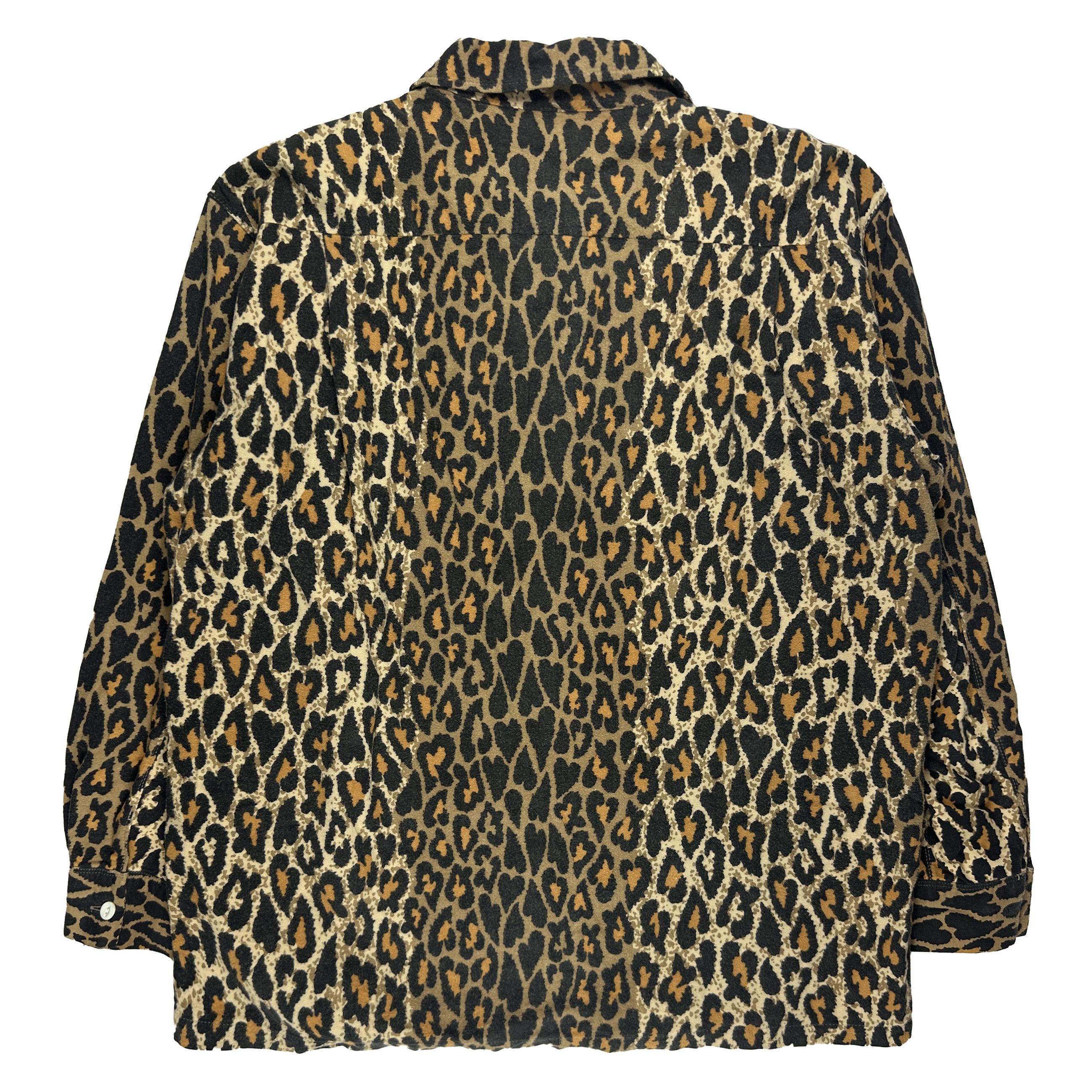 Number (N)ine × Takahiromiyashita The Soloist. SS/AW03 "Touch Me I'm Sick" Leopard Shirt Size US L / EU 52-54 / 3 - 2 Thumbnail