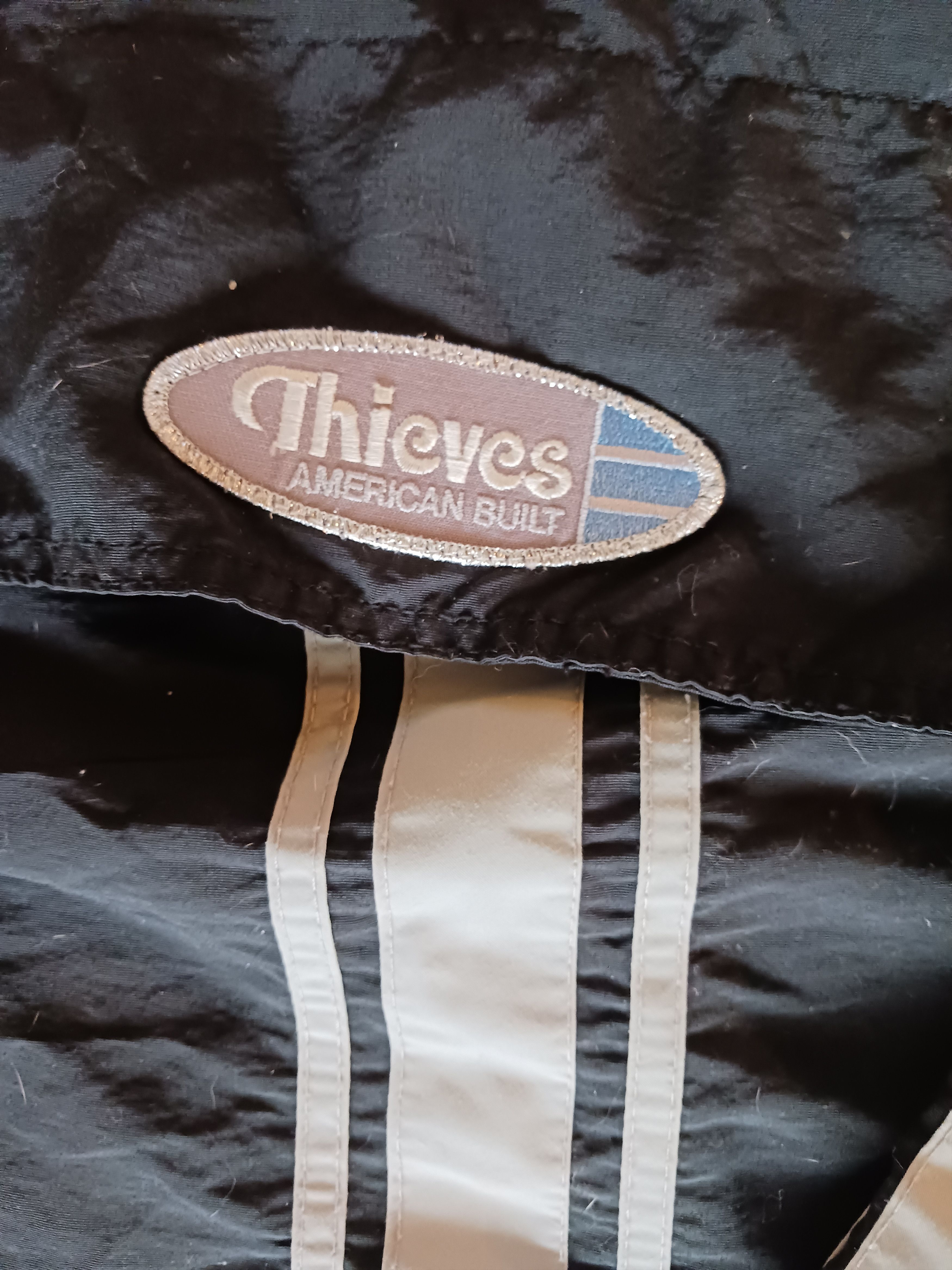 Vintage GAT Gypsies and Thieves Nylon Racing Striped Jacket Size US L / EU 52-54 / 3 - 4 Thumbnail