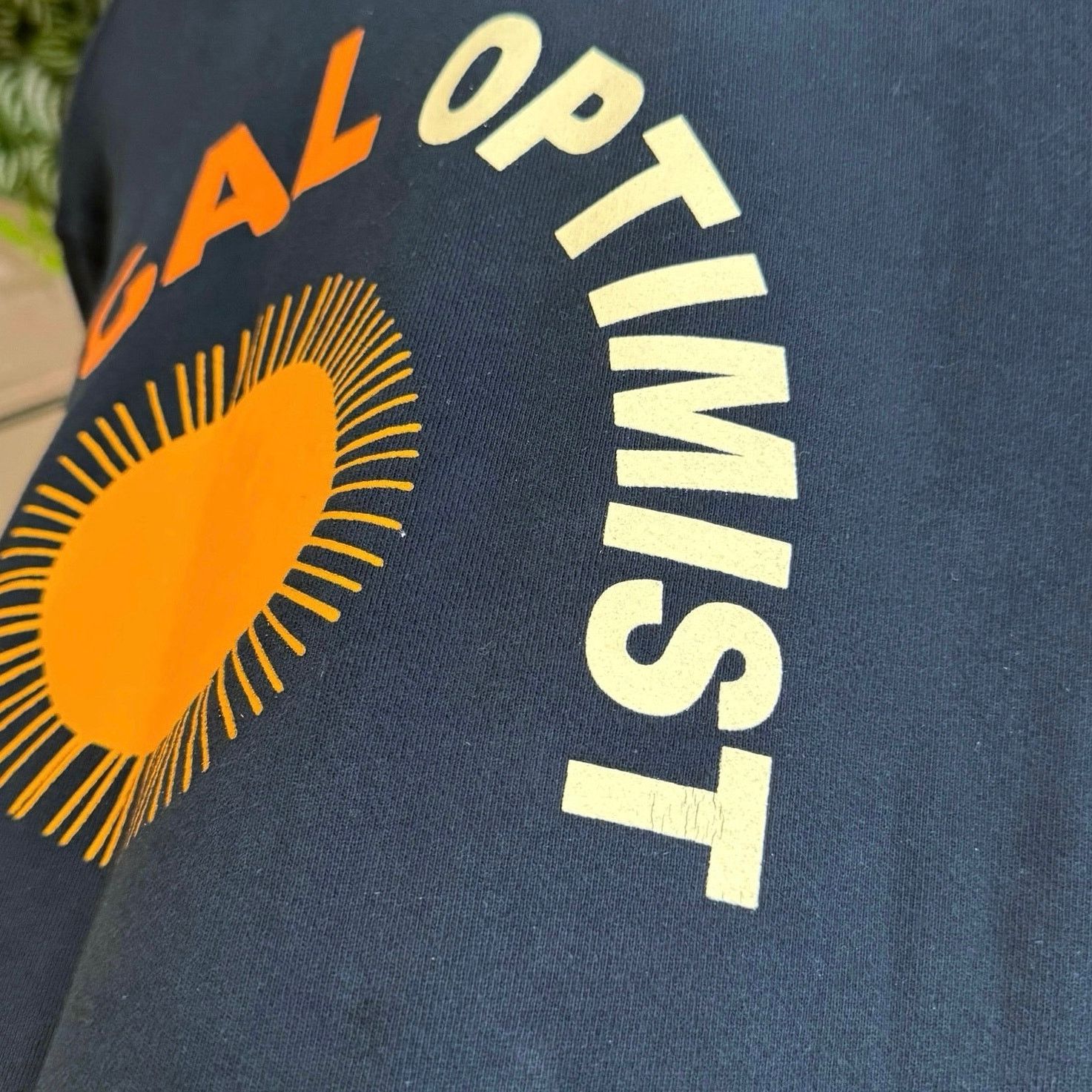 Madhappy •NEW• MadHappy Crewneck Local Optimist in Navy • Medium Size M / US 6-8 / IT 42-44 - 7 Thumbnail