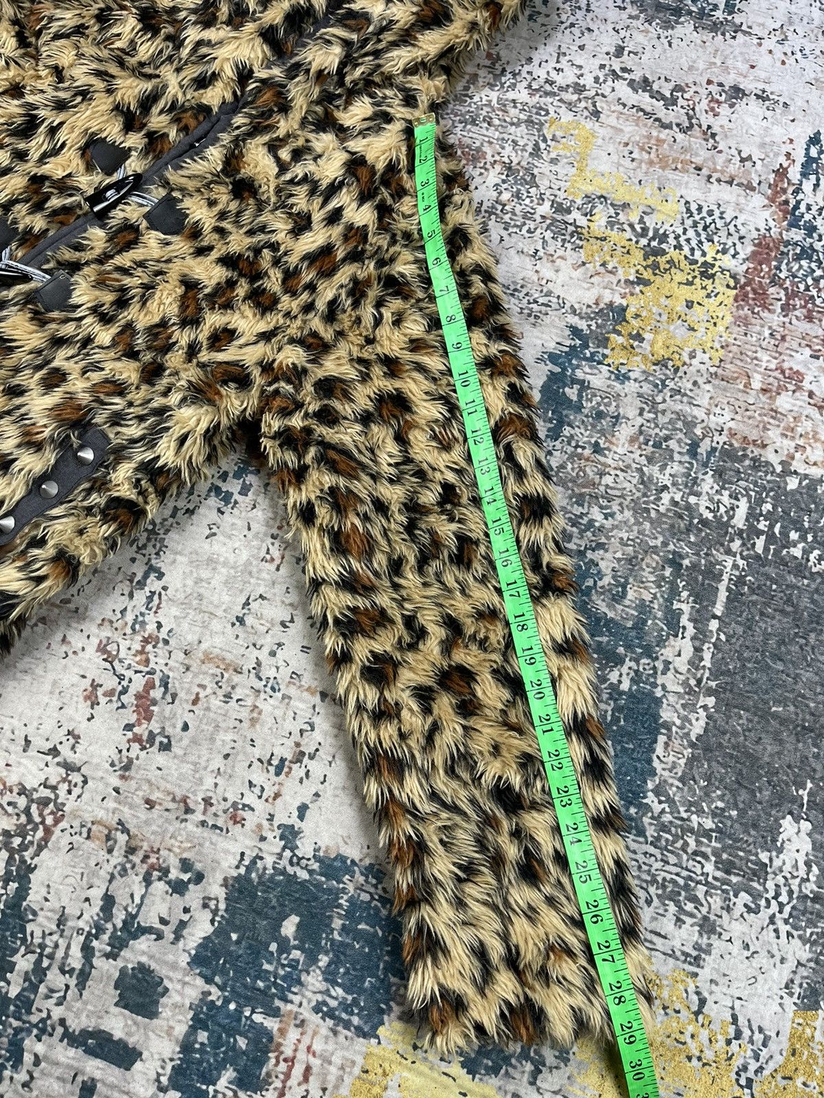 Dig Deep Dig Deep Leopard Fur Ear Hoodie Spiked Jacket Size XL / US 12-14 / IT 48-50 - 13 Thumbnail