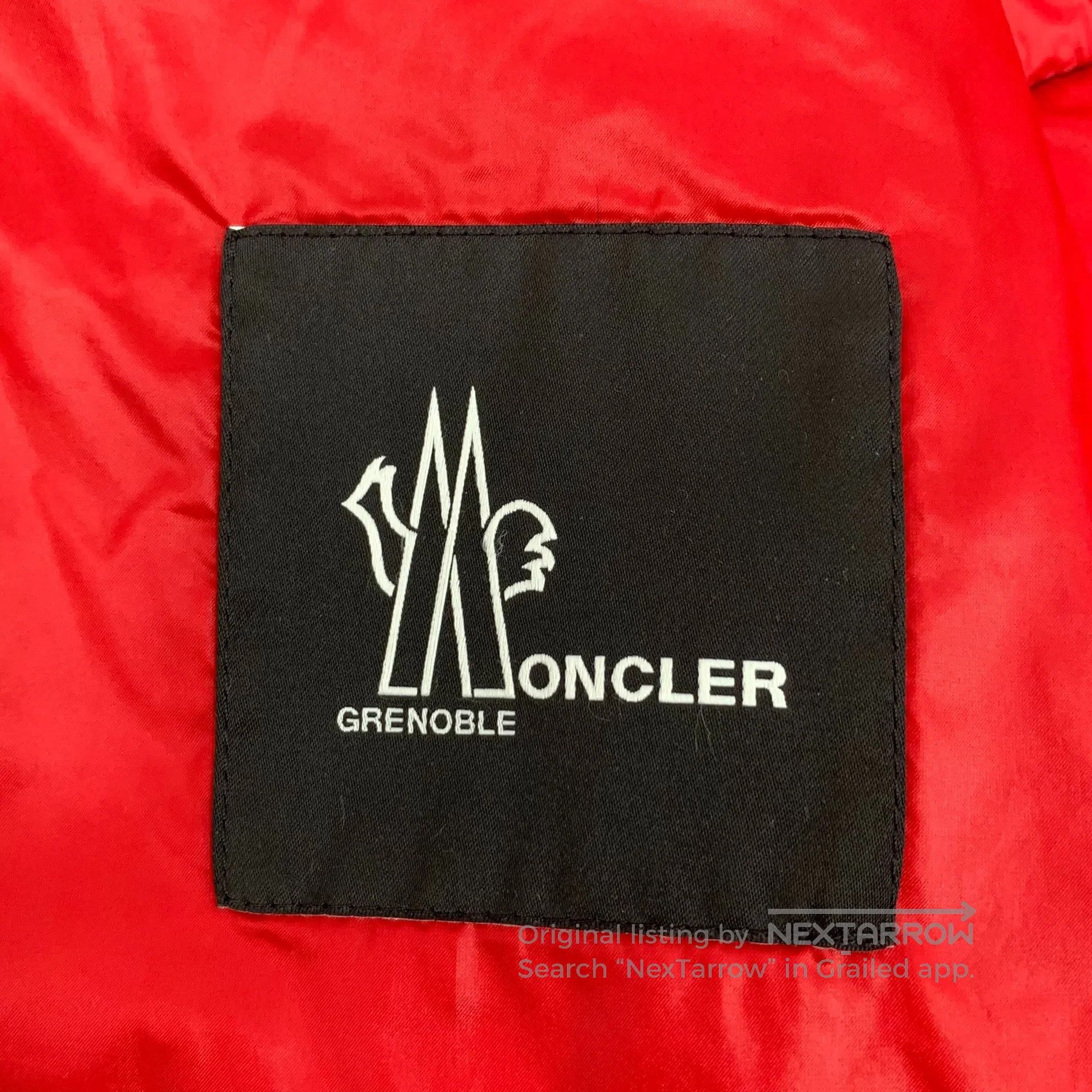 Moncler Moncler Black logo embroidery stand collar zip long-sleeve Size US L / EU 52-54 / 3 - 6 Thumbnail