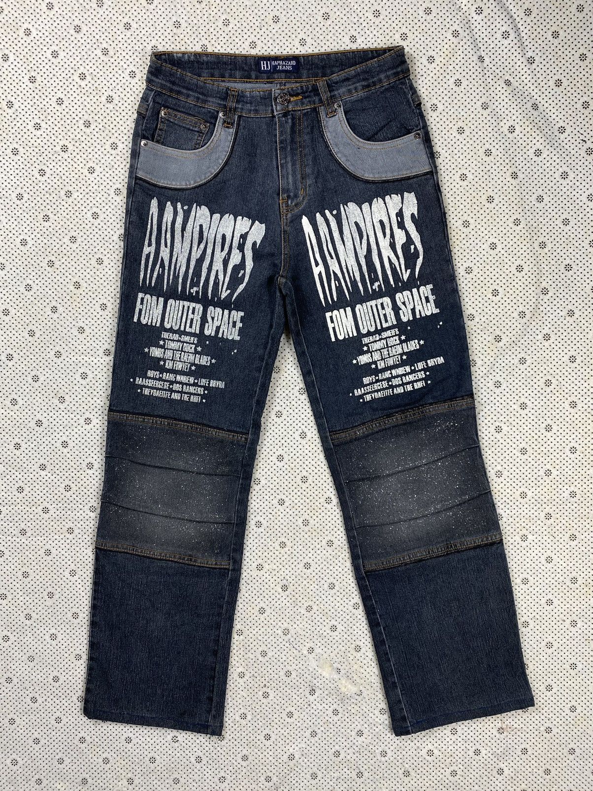 Designer × Hysteric Glamour Stylish Jeans By Hazard Jeans Size 28" / US 6 / IT 42 - 1 Thumbnail