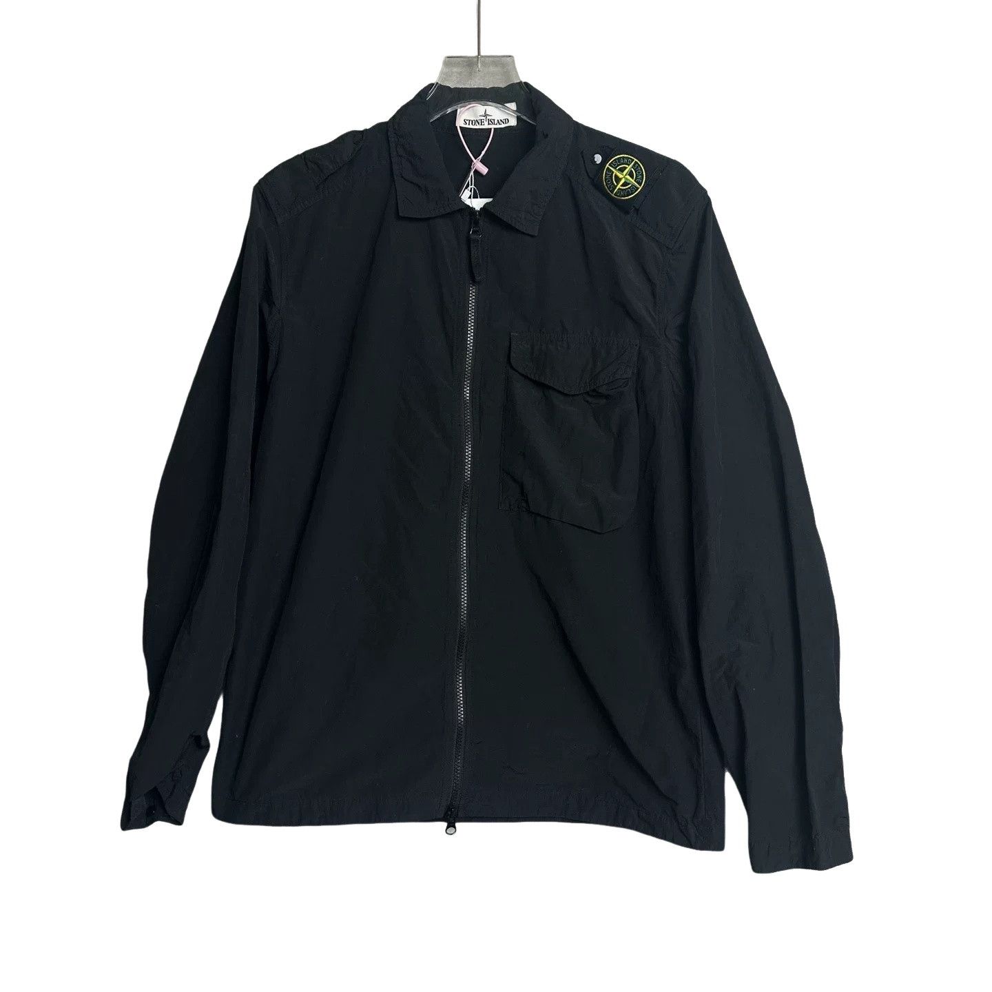 Stone Island Stone Island Logo Patch Zip Up Jacket Size M Size US M / EU 48-50 / 2 - 1 Thumbnail