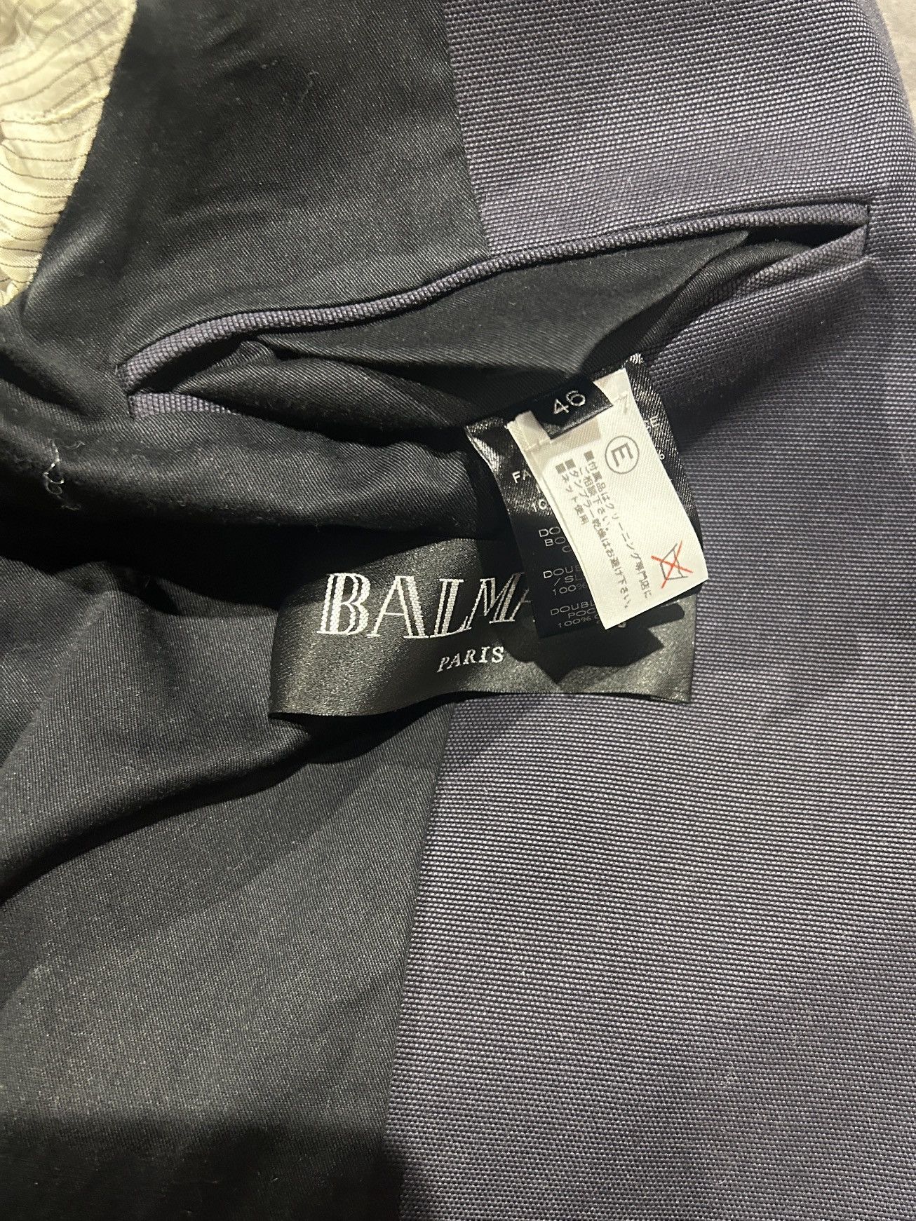 Balmain SS13 Distressed Napoleon Blazer Jacket Size US S / EU 44-46 / 1 - 7 Thumbnail