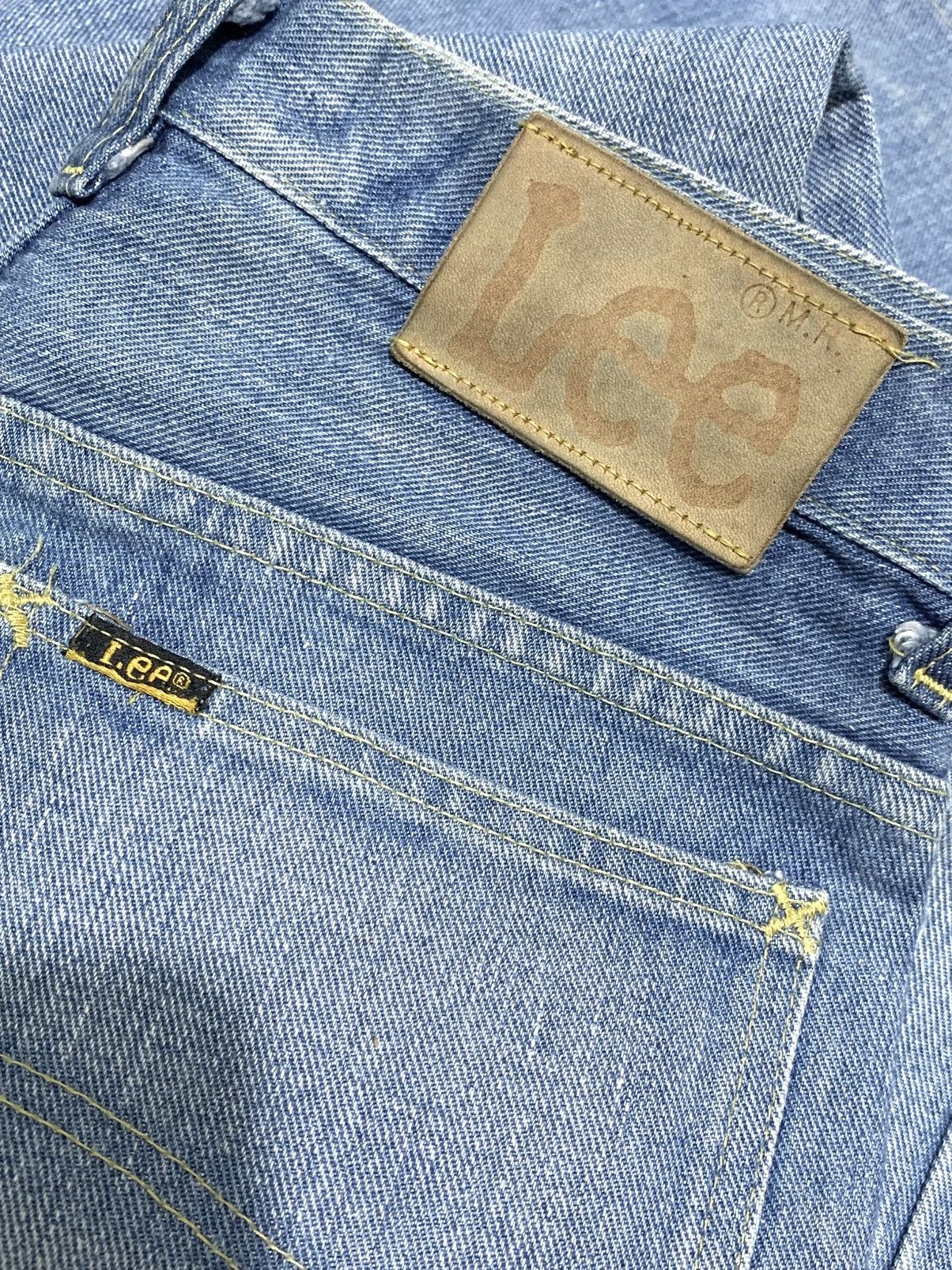 Lee 💥 True Vtg 60/70s Lee Riders Talon Zipper Made In USA 🇺🇸 Size US 30 / EU 46 - 9 Thumbnail