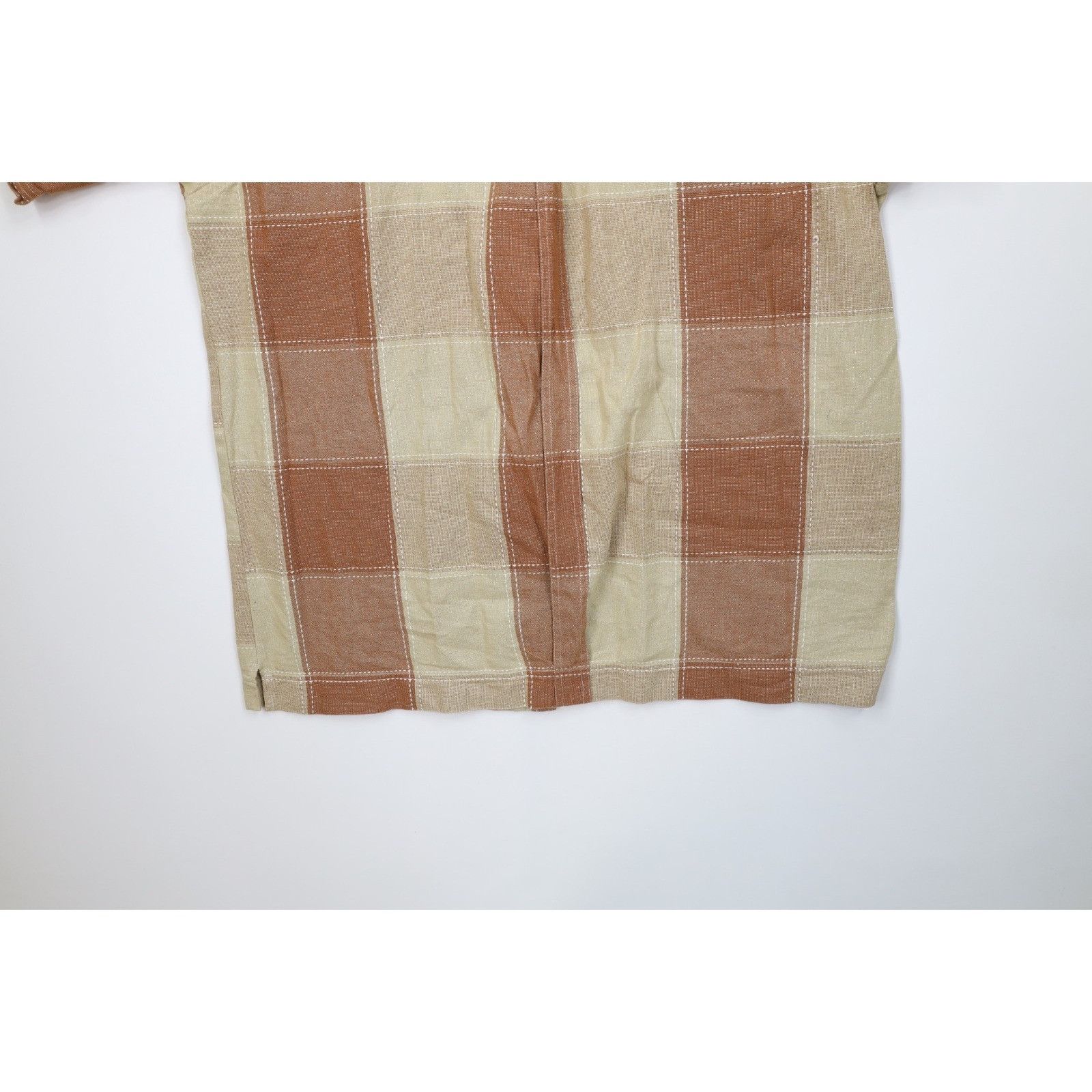 Vintage Vintage 90s Streetwear Checkered Plaid 2 Piece Shorts Suit Size US XL / EU 56 / 4 - 10 Thumbnail