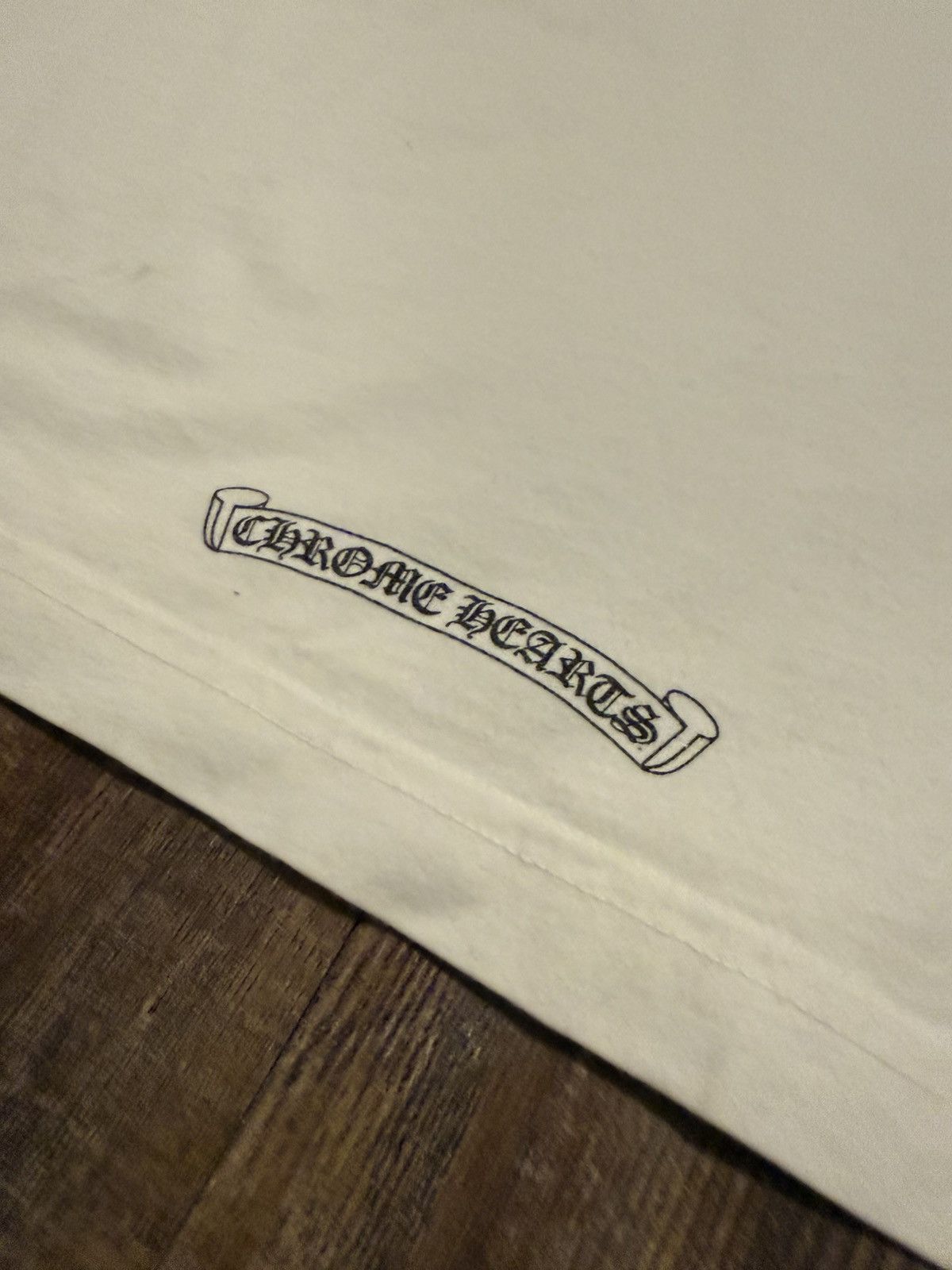 Chrome Hearts CHROME HEARTS NECK LOGO TEE Size US XL / EU 56 / 4 - 5 Thumbnail