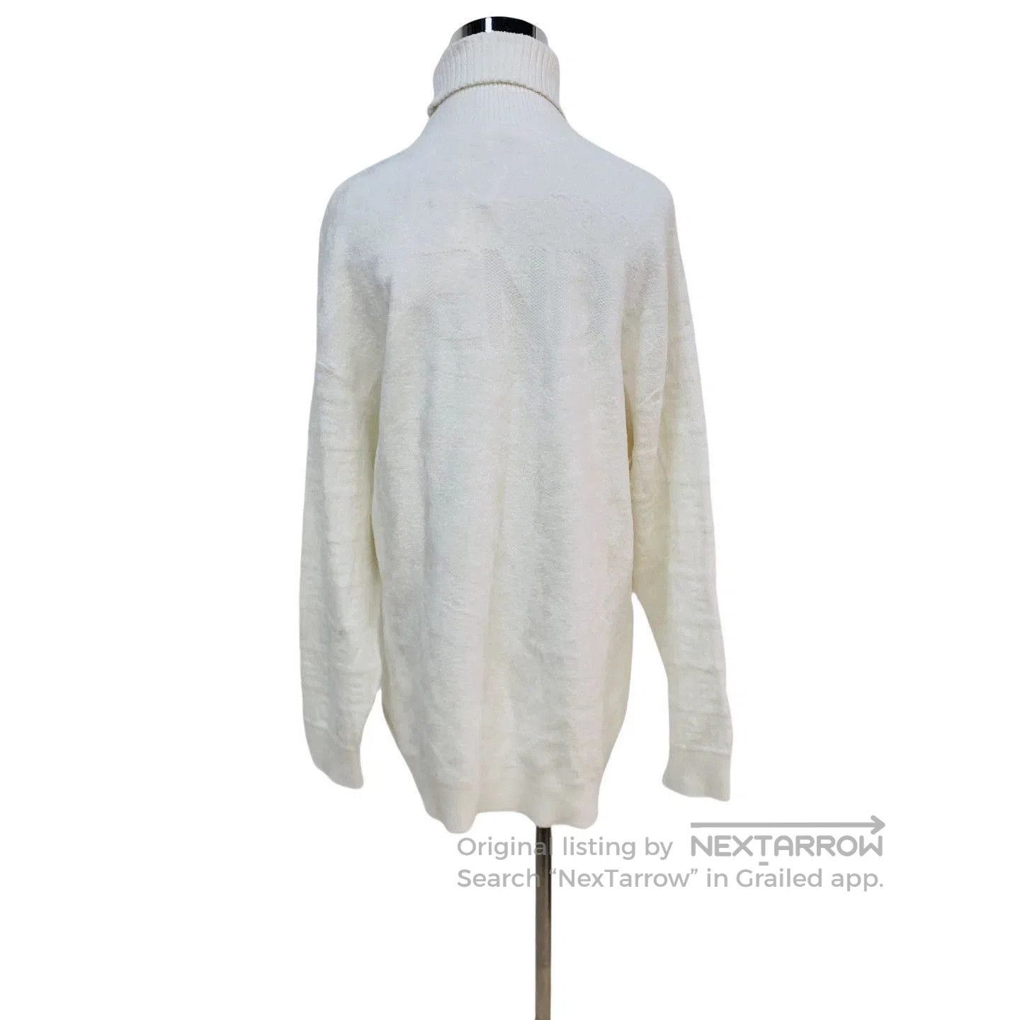 Fendi fendi ff logo high neck sweater. Size US M / EU 48-50 / 2 - 2 Thumbnail