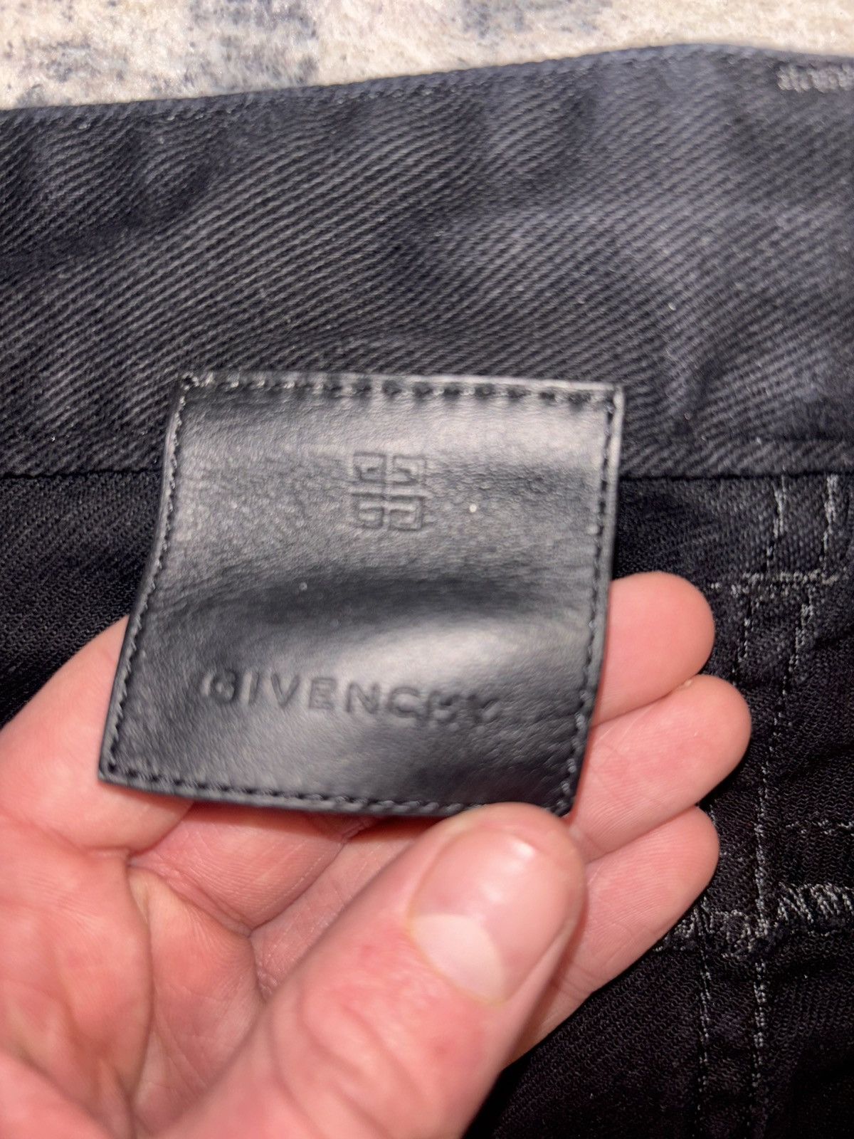 Givenchy Black Givenchy Slim Fit Jeans Size US 30 / EU 46 - 6 Thumbnail