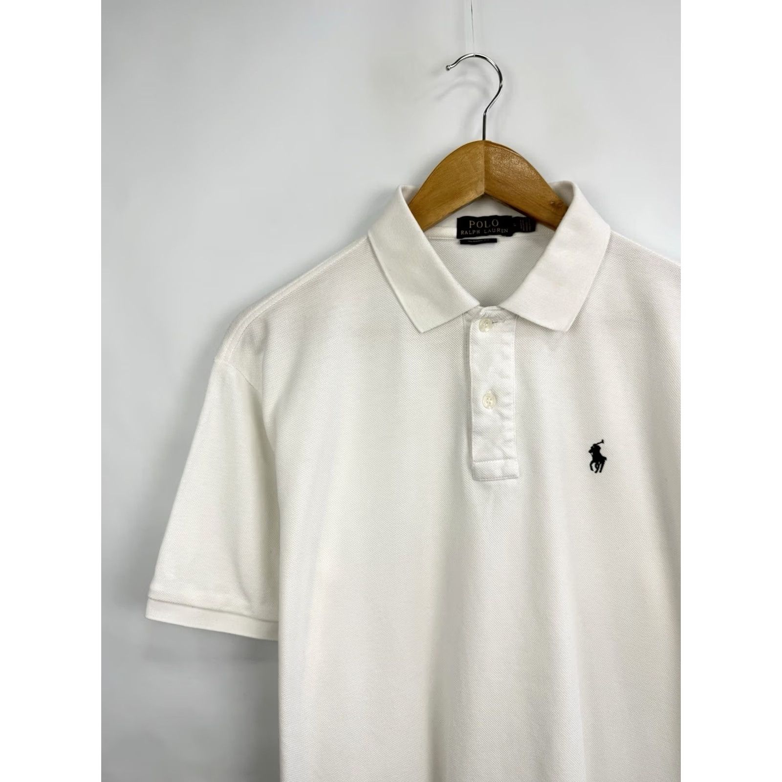 Ralph Lauren VINTAGE Polo Ralph Lauren Classic Fit Polo Shirt Mens White L Rare Chief Keef Retro Hype Size US L / EU 52-54 / 3 - 5 Thumbnail