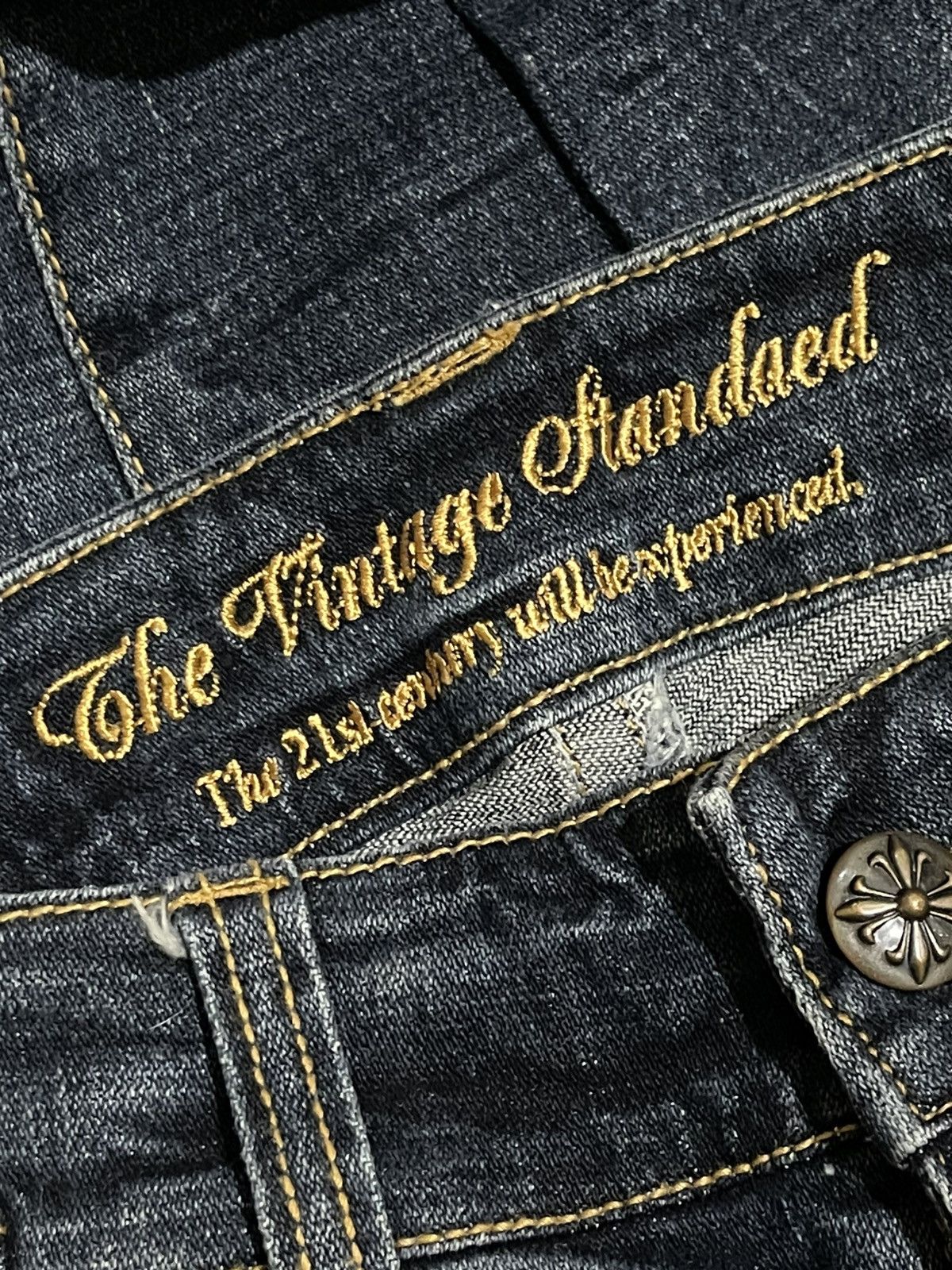 Tornado Mart Japanese Flared Bootcut Denim Pants Size 30" / US 8 / IT 44 - 9 Thumbnail