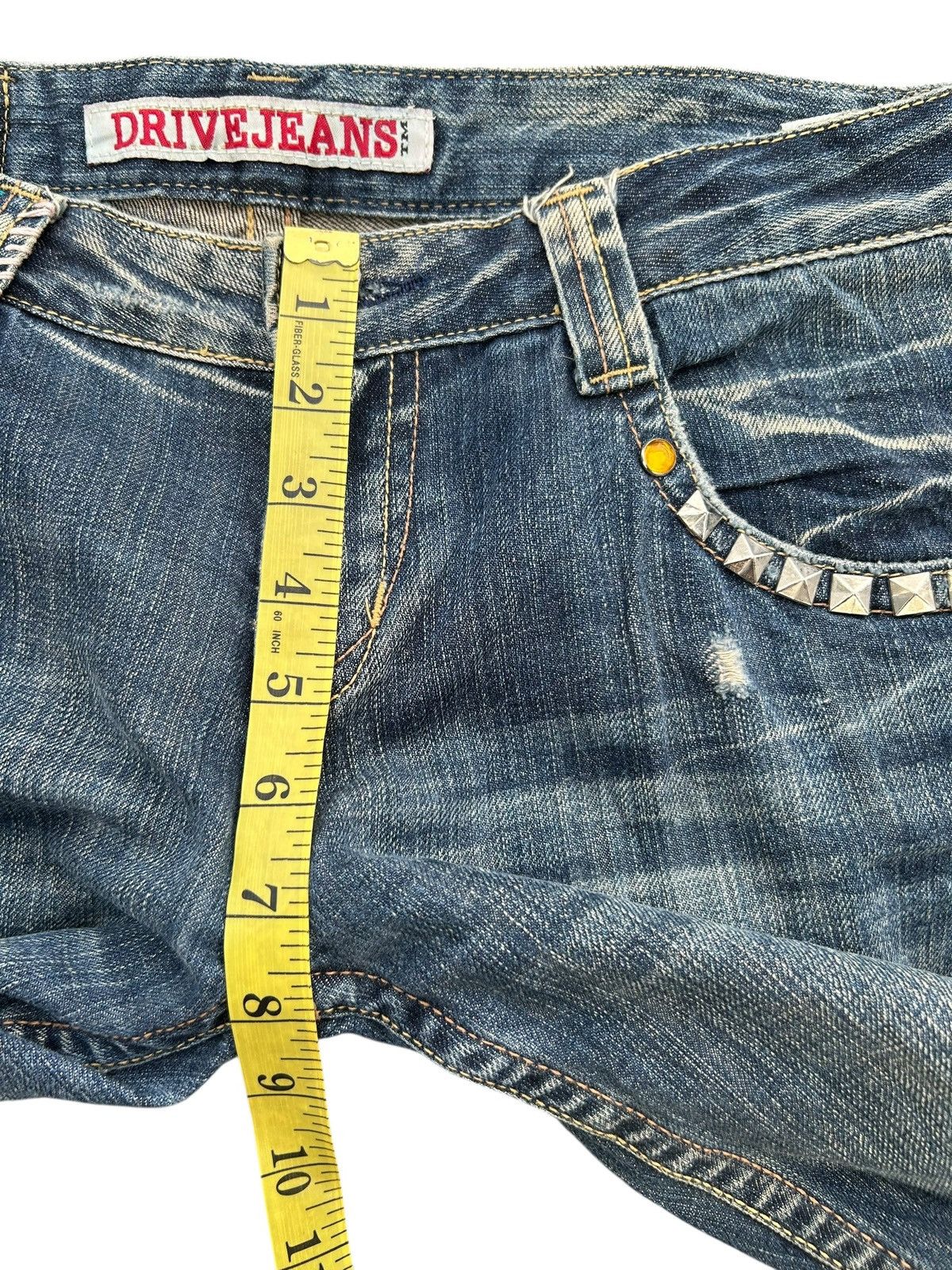 Kapital × Undercover × Vintage Flare Japanese Drive Jeans Sunfaded Denim Jeans Size US 31 - 21 Thumbnail