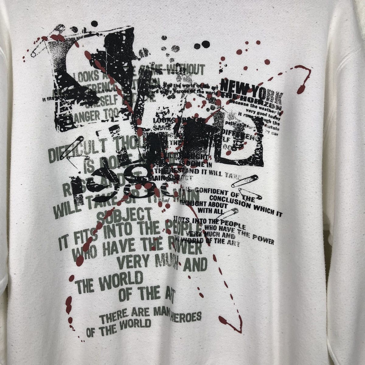 Japanese Brand 📌Vintage Sweatshirt Streetwear Breaks Big Logo Size US M / EU 48-50 / 2 - 13 Thumbnail