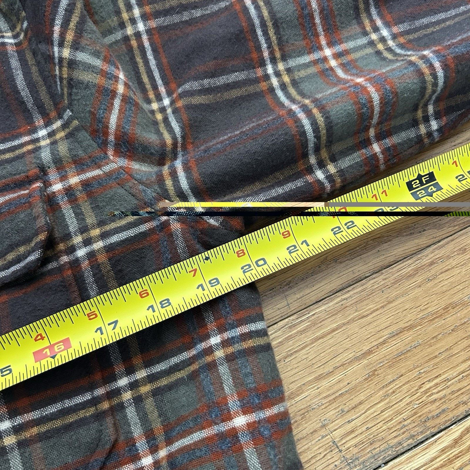 L.L. Bean Plaid Flannel Hoodie Thermal Waffle Knit Lined Shirt Jacket Size US S / EU 44-46 / 1 - 7 Thumbnail