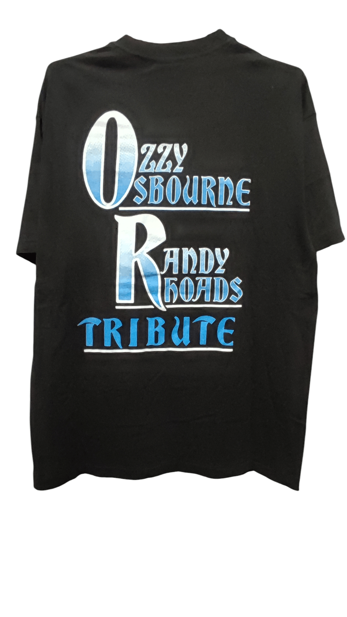 Band Tees Vintage Rare 80s Ozzy Osbourne Tribute Randy Rhoads Size US L / EU 52-54 / 3 - 2 Thumbnail