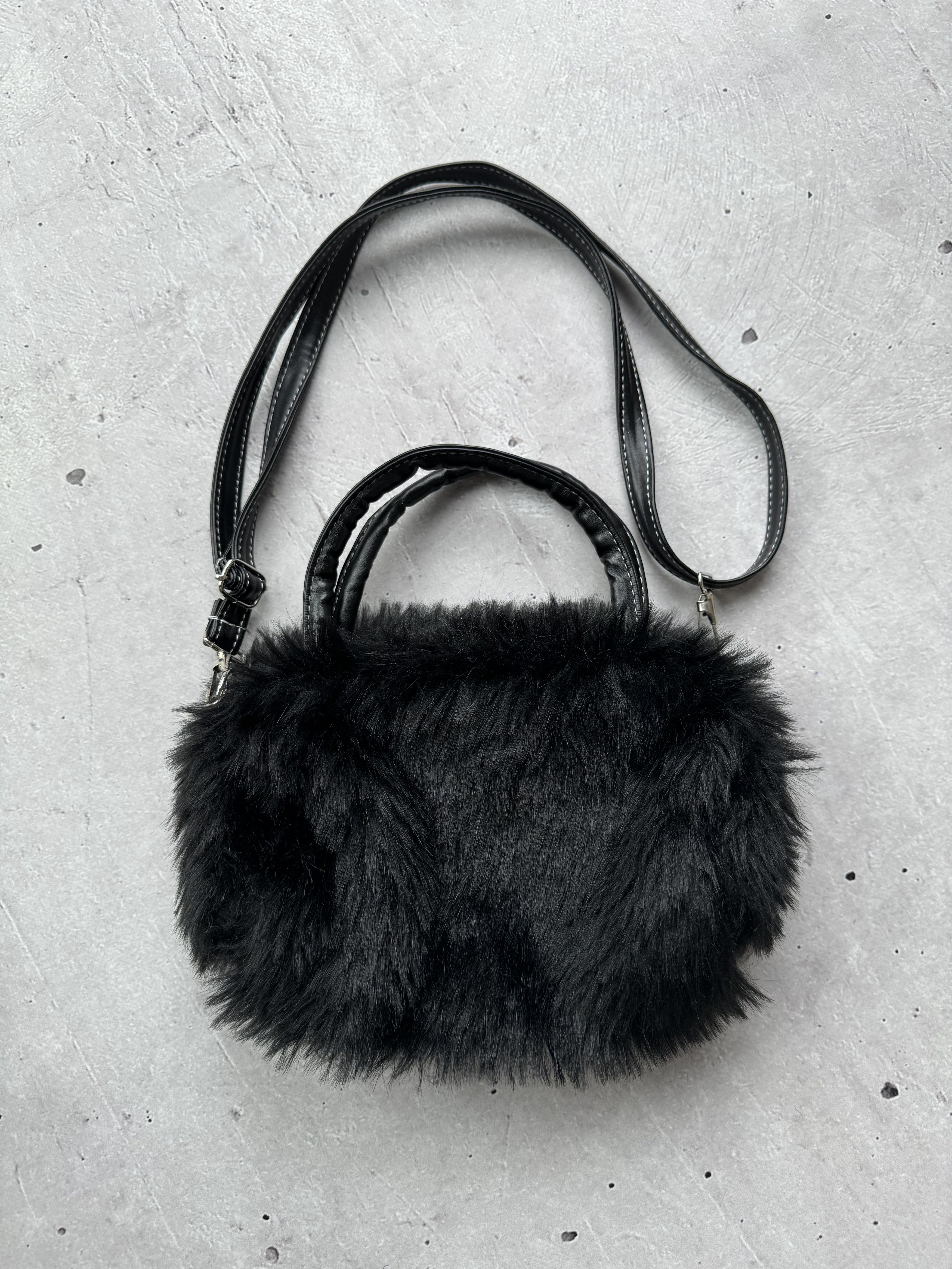 Other Vintage Faux Fur Japanese Style Handle Bags Size ONE SIZE - 4 Thumbnail