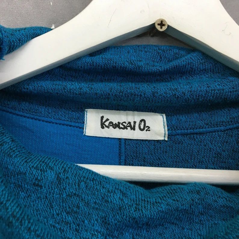 Japanese Brand × Kansai Yamamoto Vintage 90s Kansai O2 Japan Rare Design Sweatshirts Japanese Size US M / EU 48-50 / 2 - 6 Thumbnail