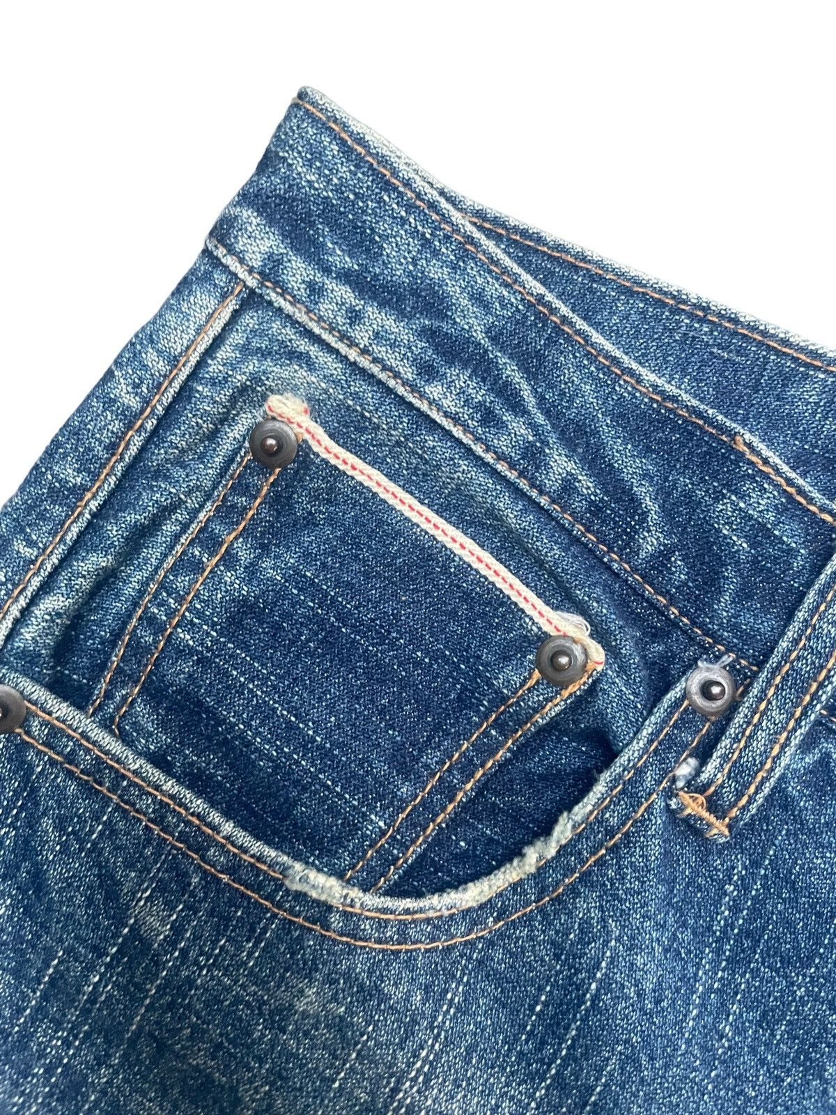 Japanese Brand Gland Edge Selvedge Custom Denim Size US 33 - 8 Thumbnail