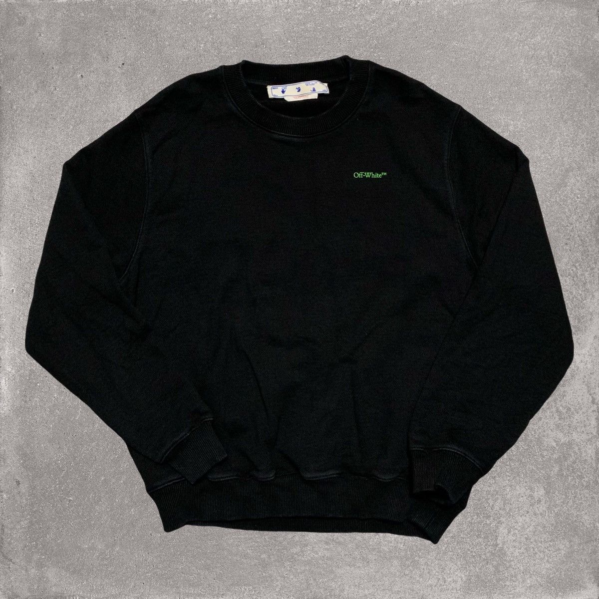 Off-White Off White Small Gradient Arrows Black Sweatshirt Virgil Size US S / EU 44-46 / 1 - 2 Thumbnail