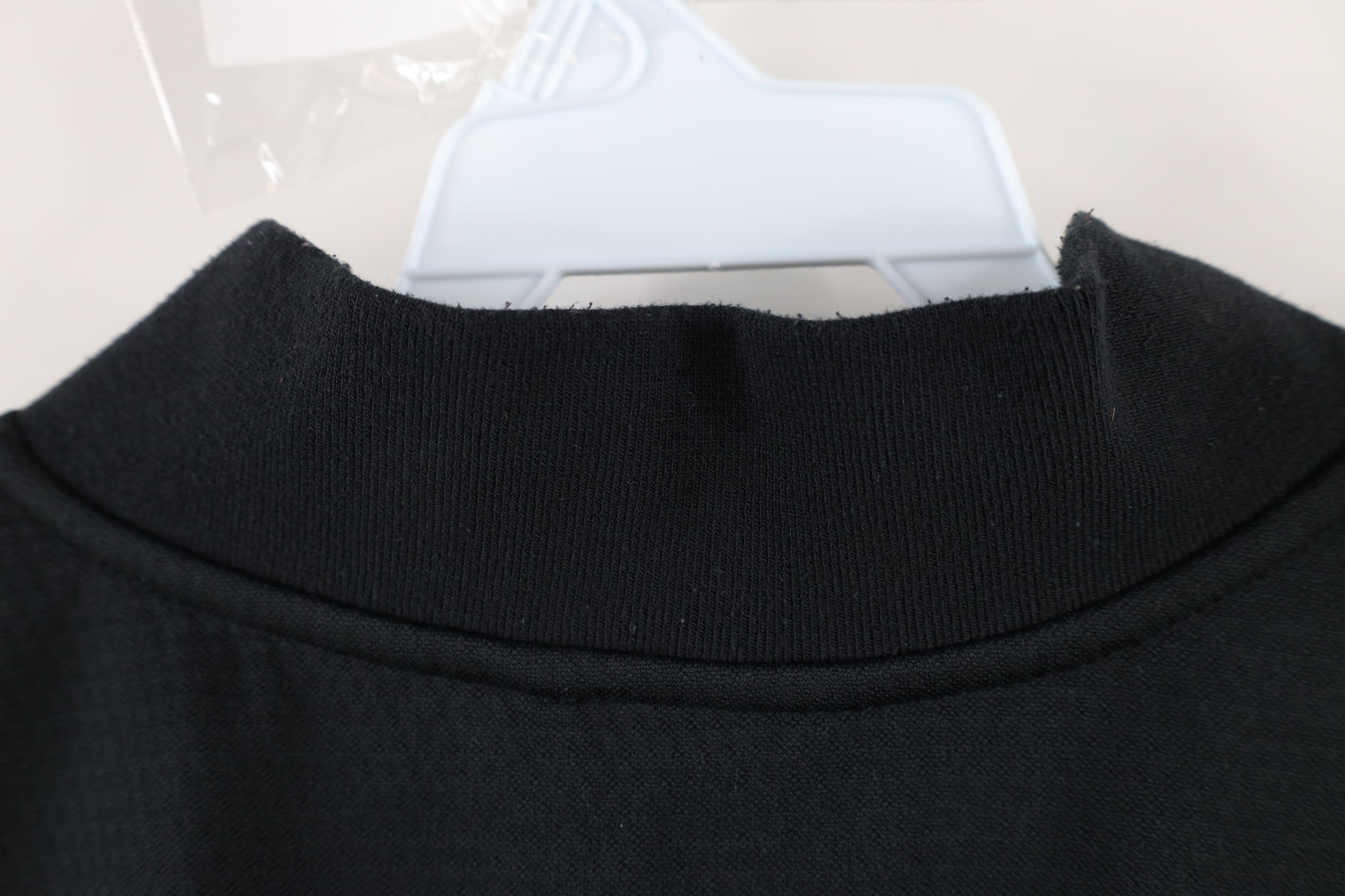 Nike × Vintage Nike Scott Mini Swoosh Knit Full Zip Bomber Jacket Black Size US XL / EU 56 / 4 - 12 Thumbnail
