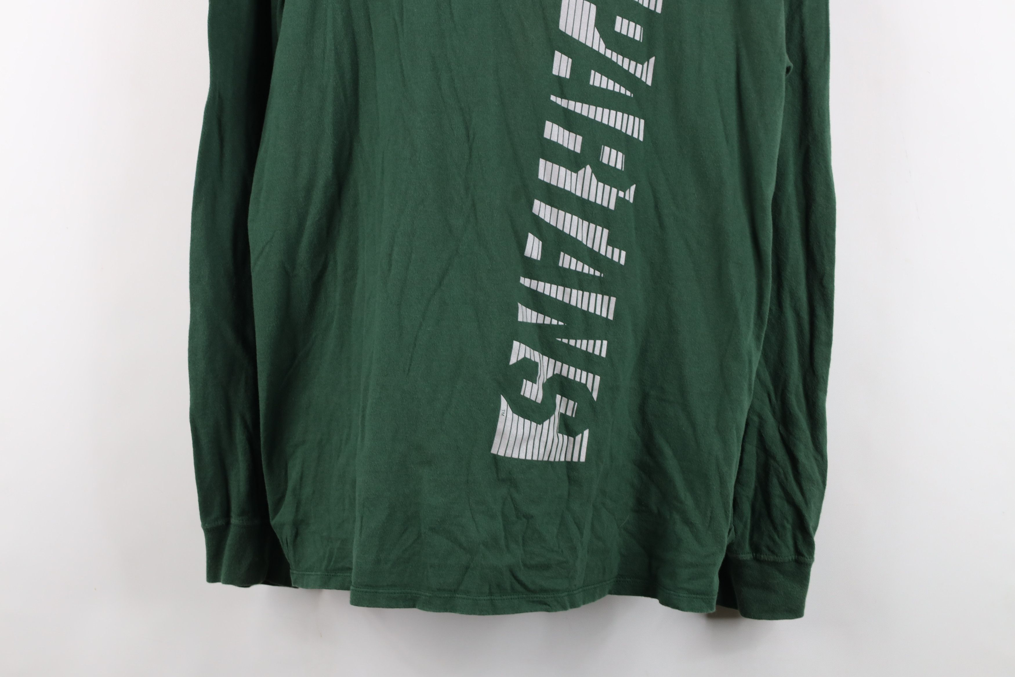 Nike Nike Michigan State University Long Sleeve T-Shirt Green Size US XL / EU 56 / 4 - 3 Thumbnail