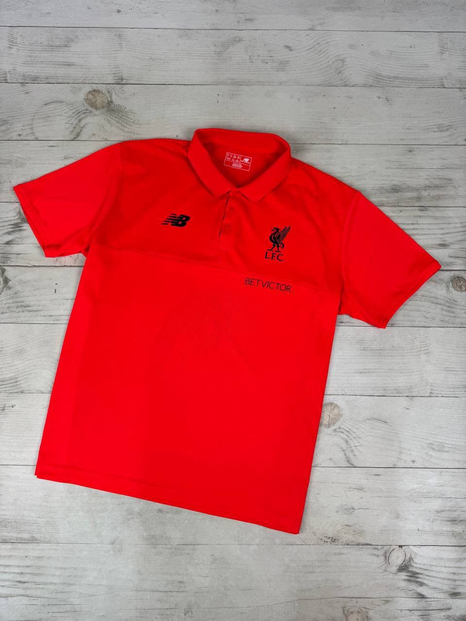New Balance New Balance Liverpool Training Polo Shirt Soccer Jersey Size US XXL / EU 58 / 5 - 1 Thumbnail