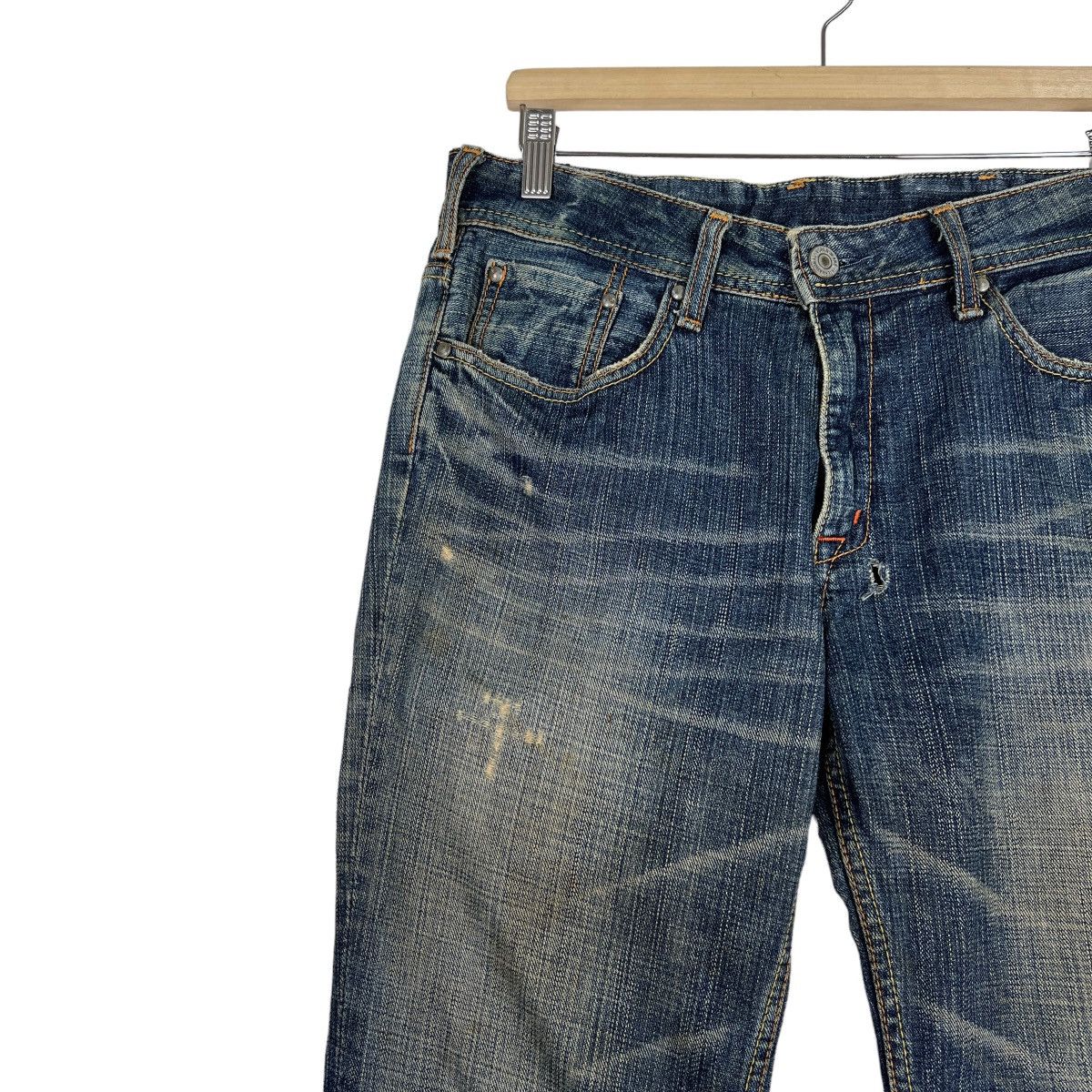 Japanese Brand 🔥 FLARE DENIM CRAFT Size US 32 / EU 48 - 8 Thumbnail