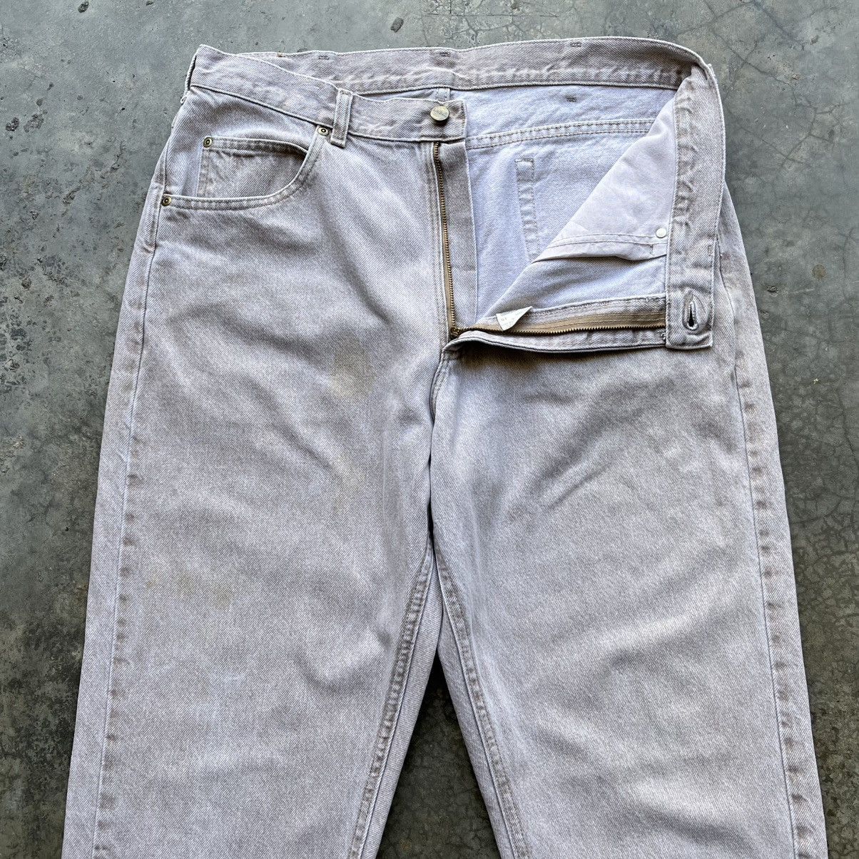 L.L. Bean 90s LL Bean Usa Tapered Denim Jeans Size 35x34 Size US 35 - 5 Thumbnail