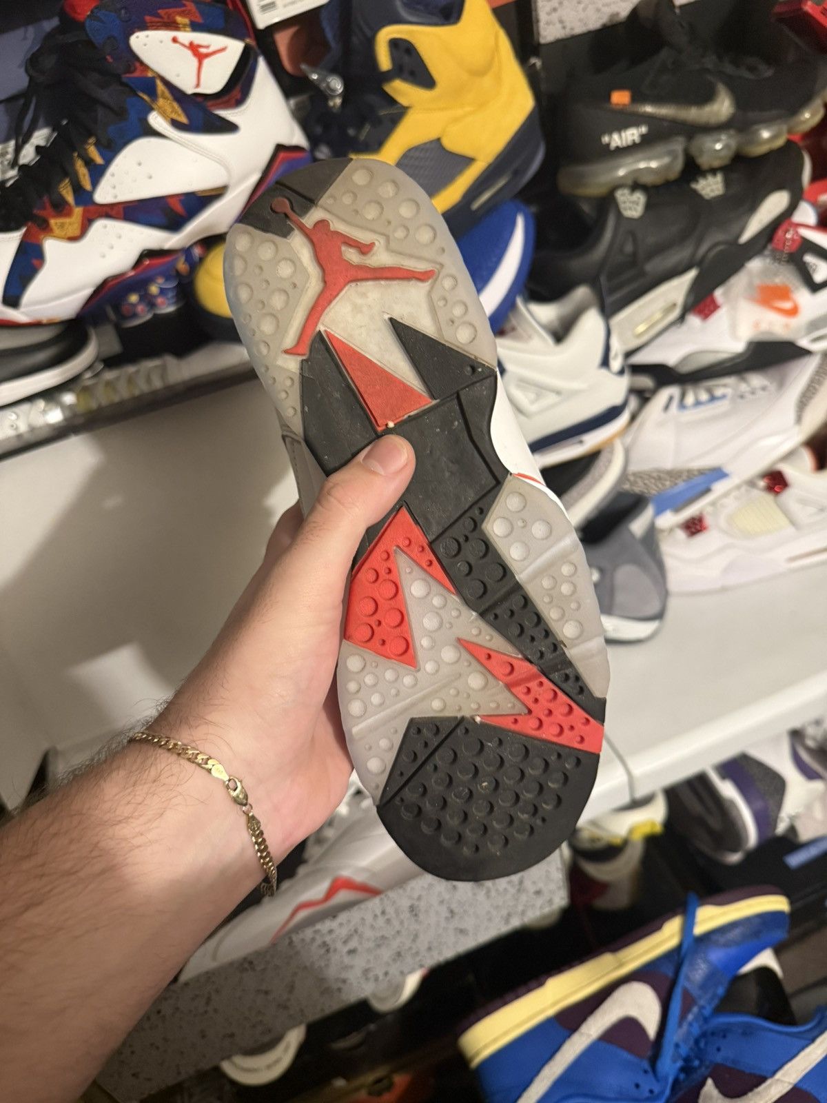 Jordan Brand Jordan retro 7 white infrared size 8 Size US 8 / EU 41 - 4 Thumbnail