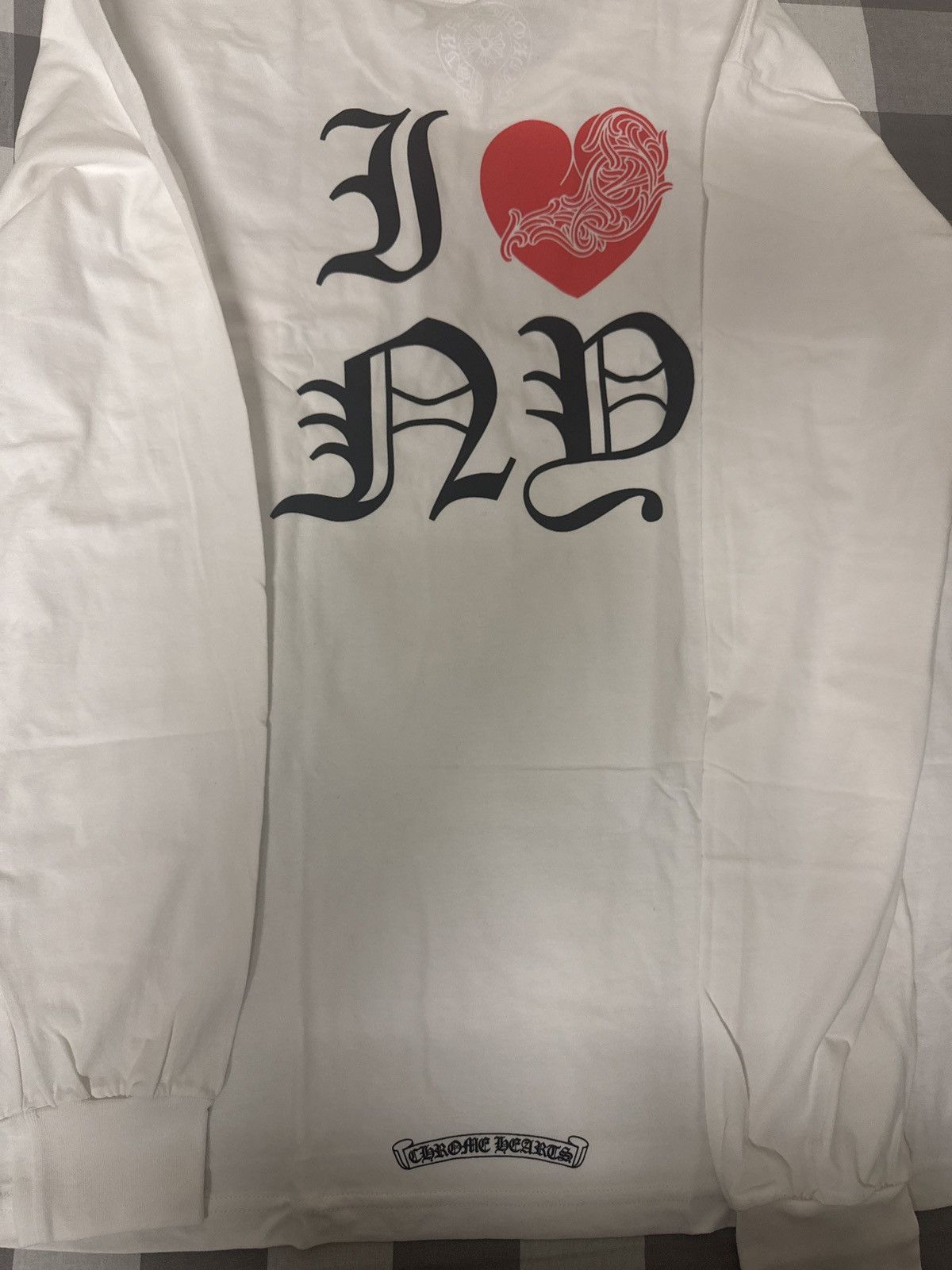 Chrome Hearts Chrome Hearts I heart NY long sleeve tee Size US L / EU 52-54 / 3 - 1 Thumbnail