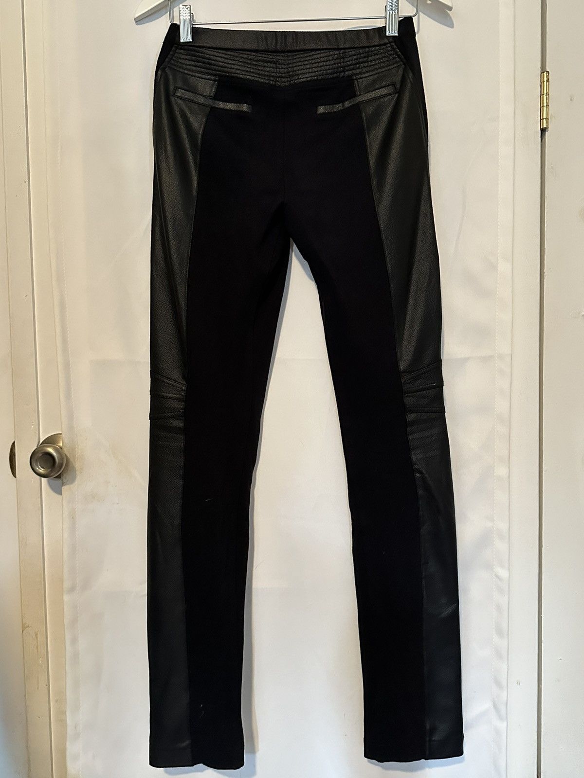 Bcbgmaxazria BCBG Max Azria vintage moto Maddox leggings Size 28" / US 6 / IT 42 - 3 Thumbnail