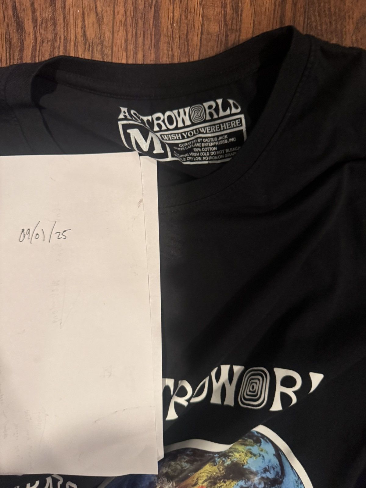 Travis Scott Rare Astro World T shirt Medium Size US M / EU 48-50 / 2 - 3 Thumbnail