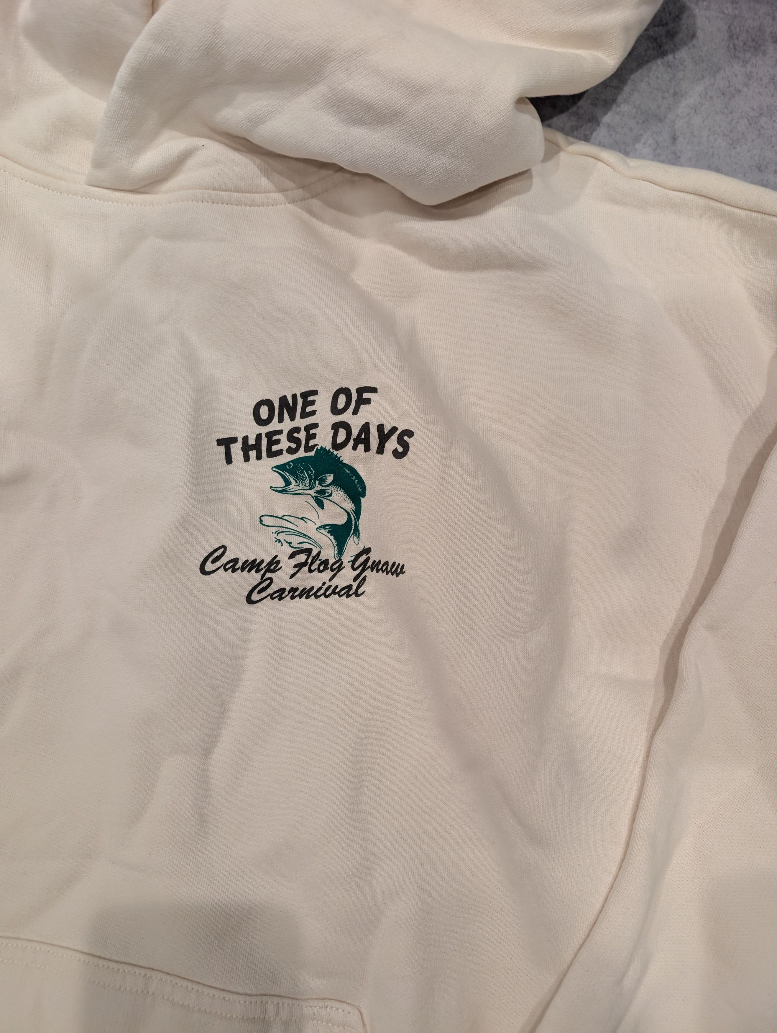 One of These Days One of these days Cream Hoodie XL Size US XL / EU 56 / 4 - 2 Thumbnail