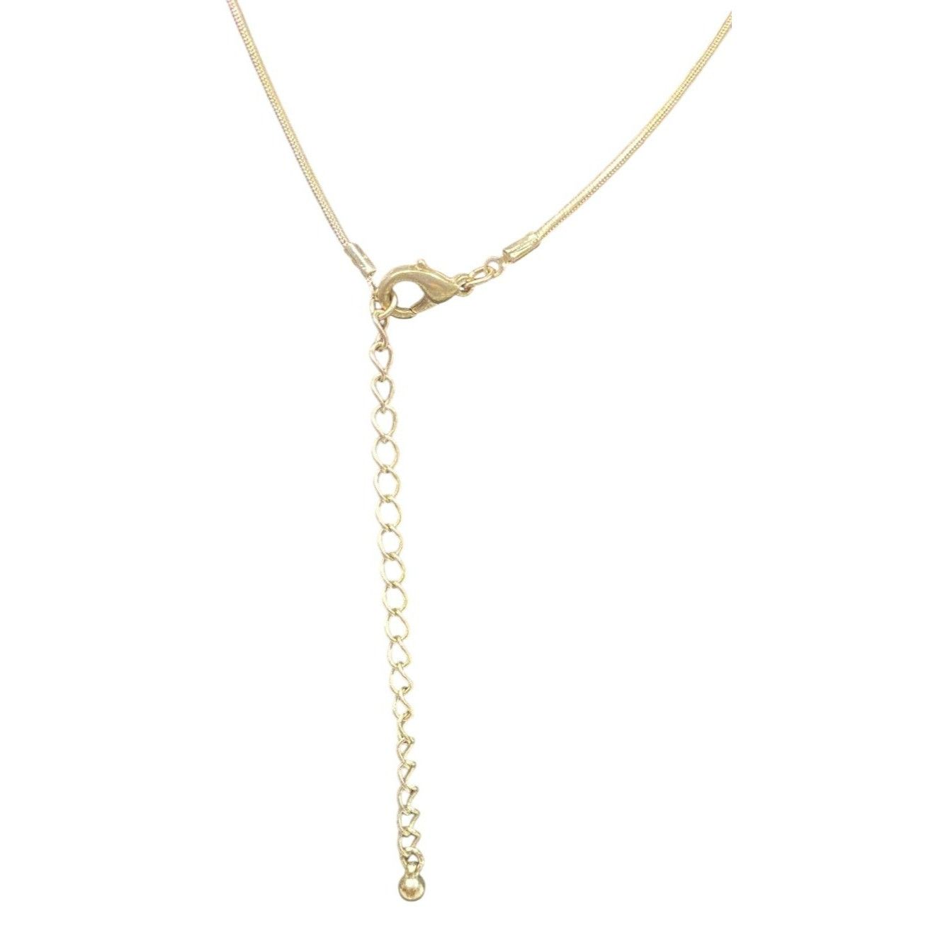 Other Cross Pendant Necklace With Clear Rhinestones On Silver-Tone Size ONE SIZE - 3 Thumbnail