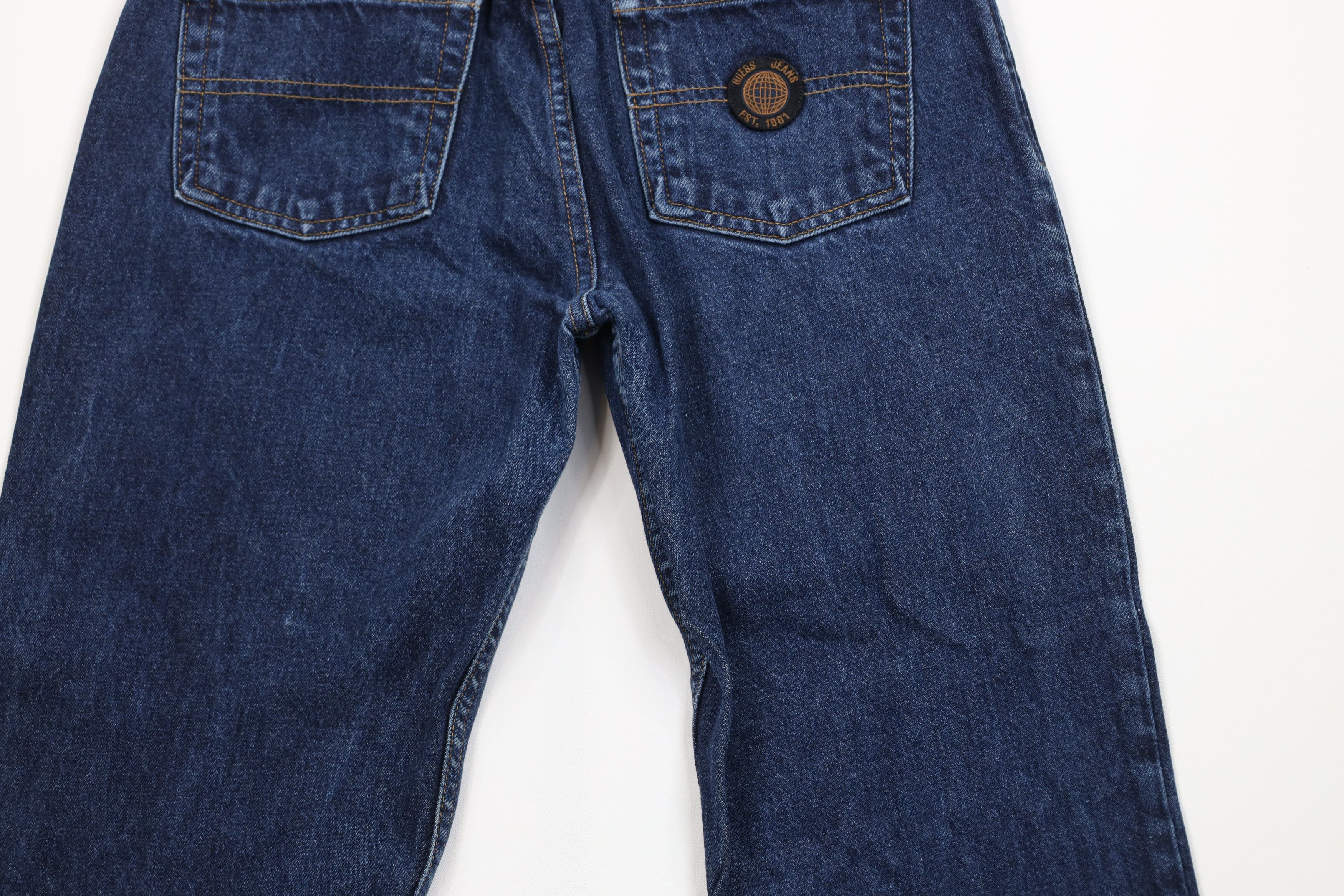 Guess Vintage 90s Guess Straight Leg Denim Jeans Blue Cotton USA Size US 29 - 10 Thumbnail