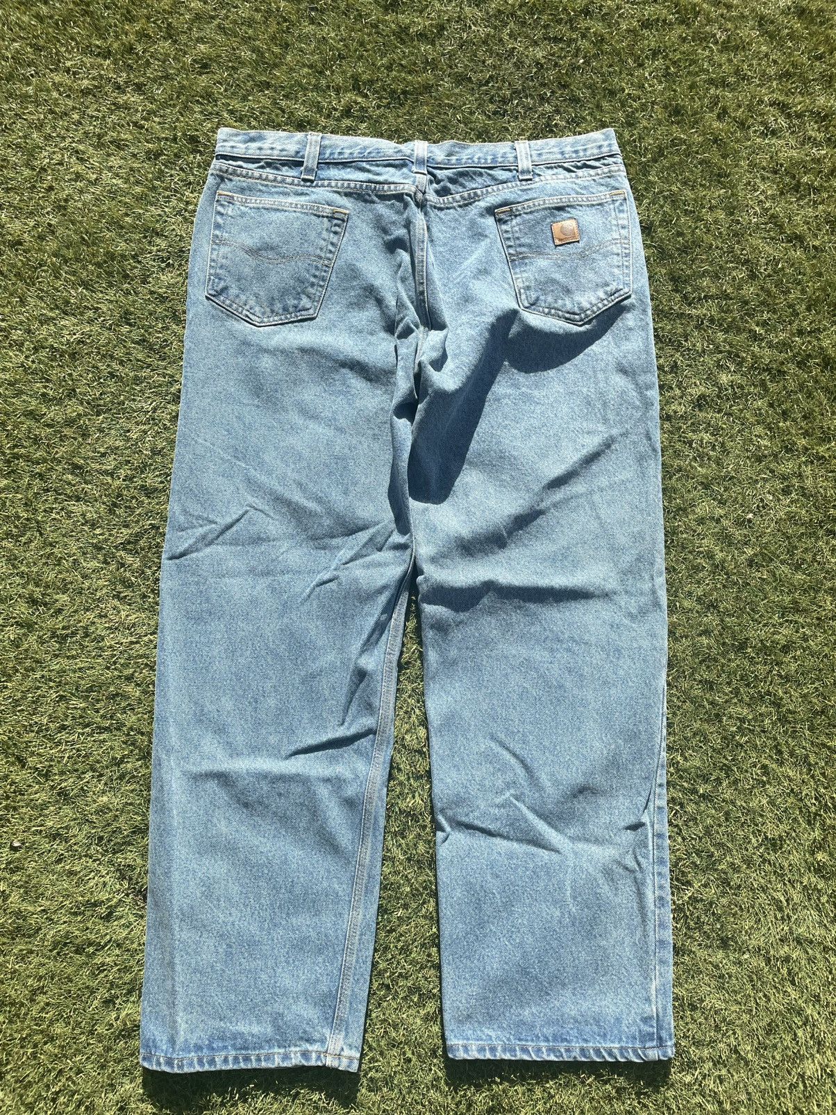Carhartt Vintage Carhartt Relaxed Fit Jeans Mens Size 42x32 B460-LVB Size US 42 / EU 58 - 5 Thumbnail