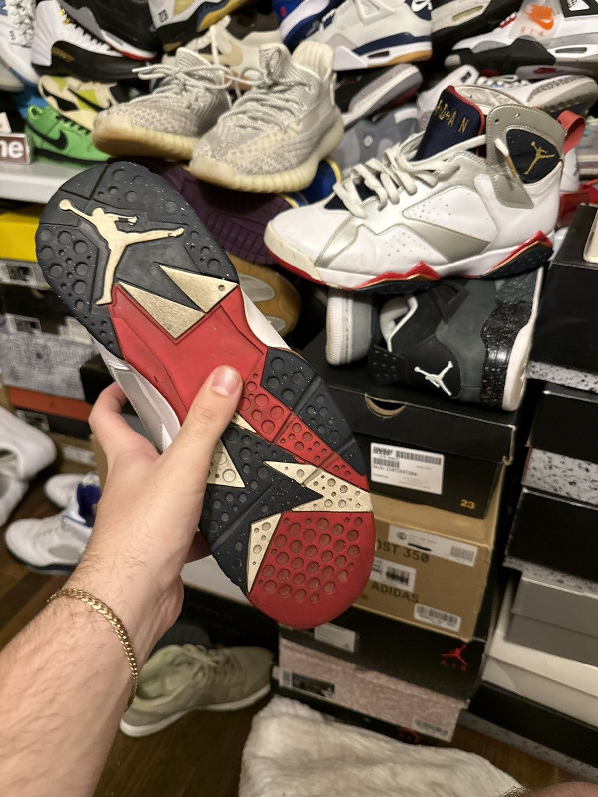 Jordan Brand Jordan retro 7 olympic cooked sz 12 Size US 12 / EU 45 - 5 Thumbnail