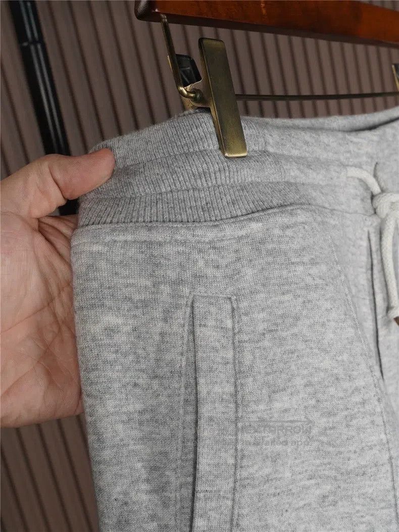 Brunello Cucinelli Brunello Cucinelli size L Thick cashmere pants, cashmere dr Size US 28 / EU 44 - 6 Thumbnail