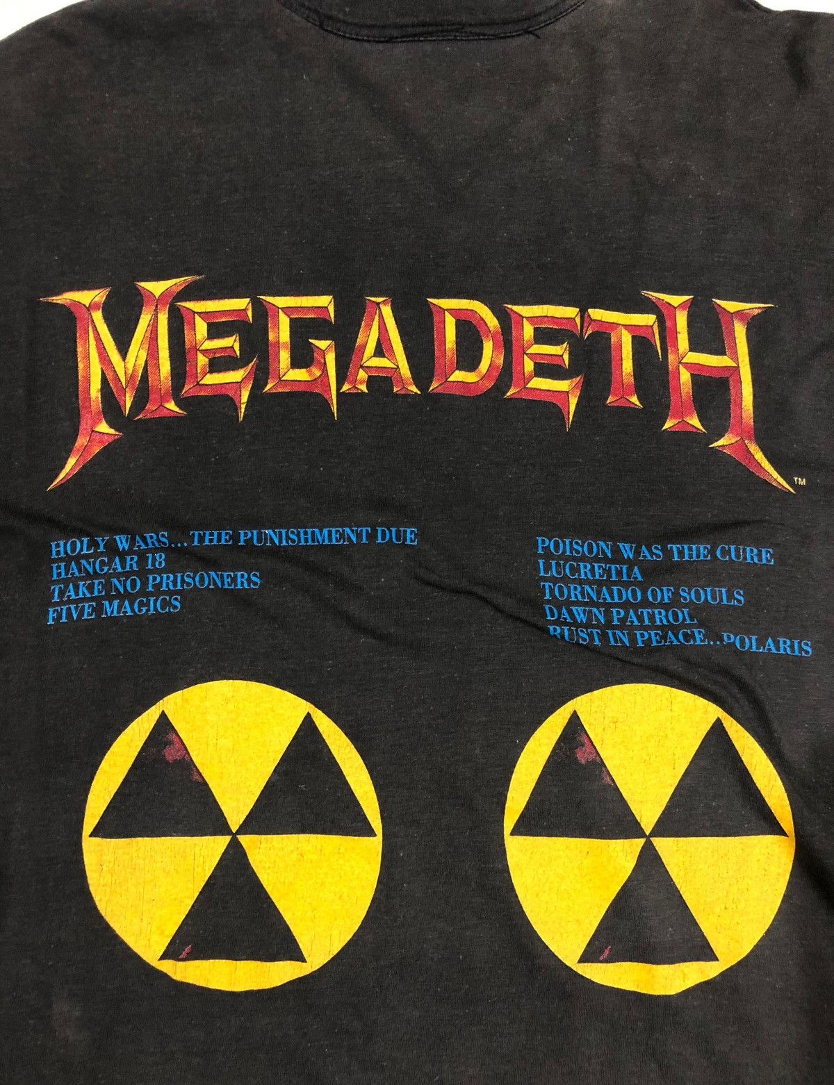 Band Tees × Megadeth × Vintage Vintage Megadeth 90s Tshirt Size US M / EU 48-50 / 2 - 4 Thumbnail