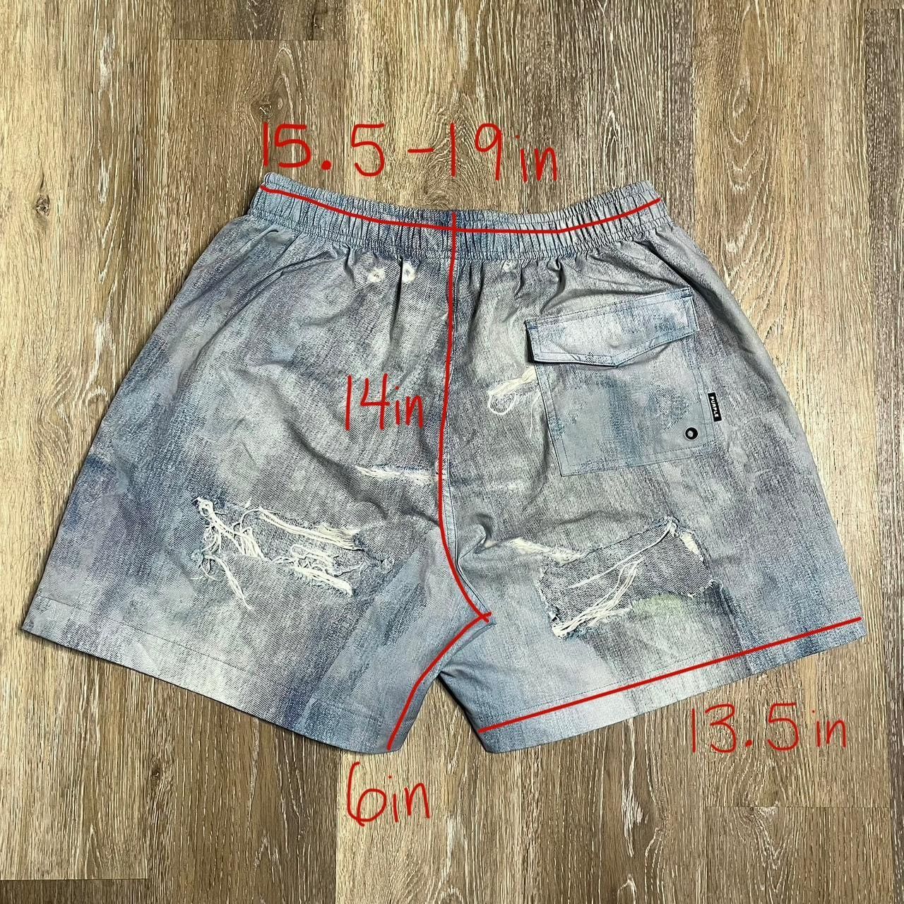 Purple Brand purple brand all rounder water print shorts Size US 32 / EU 48 - 2 Thumbnail